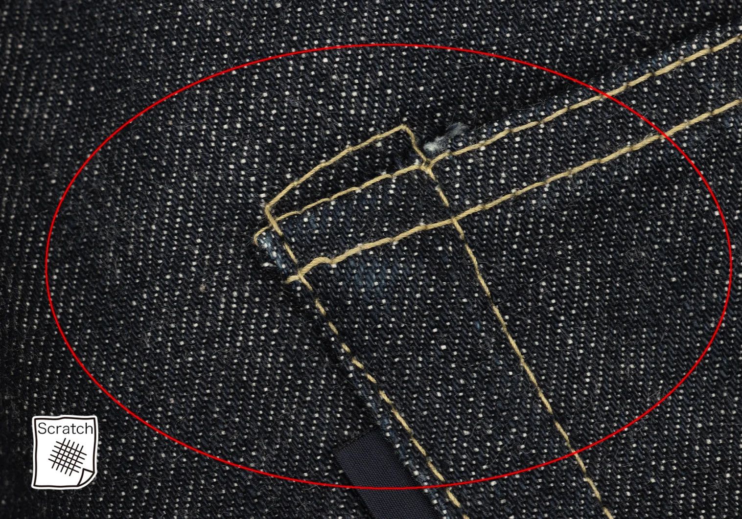 Ganryu Camouflage Pocket Straight Denim Pants Indigo S Size US 30 / EU 46 - 10 Thumbnail