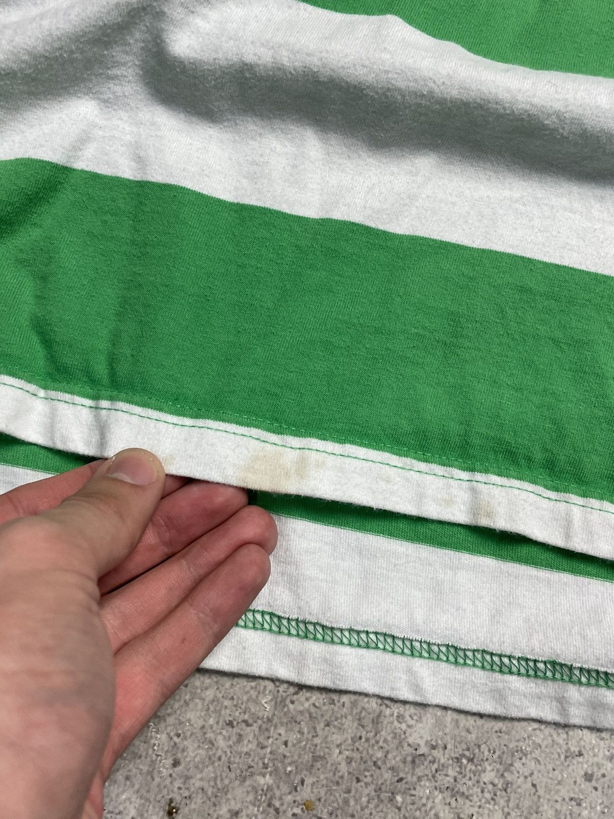 Polo Ralph Lauren Polo Ralph Lauren Vintage Stripped Rugby Long Sleeve Size US M / EU 48-50 / 2 - 3 Thumbnail