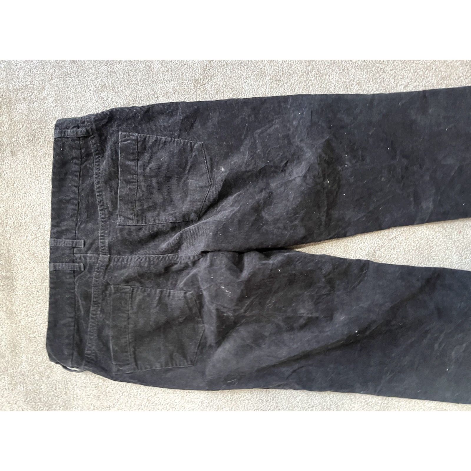 J.Crew J. Crew Bootcut Corduroy Pants Women's 32S Black Style 17396 Stretch Size 24" / US 00 / IT 34 - 4 Thumbnail