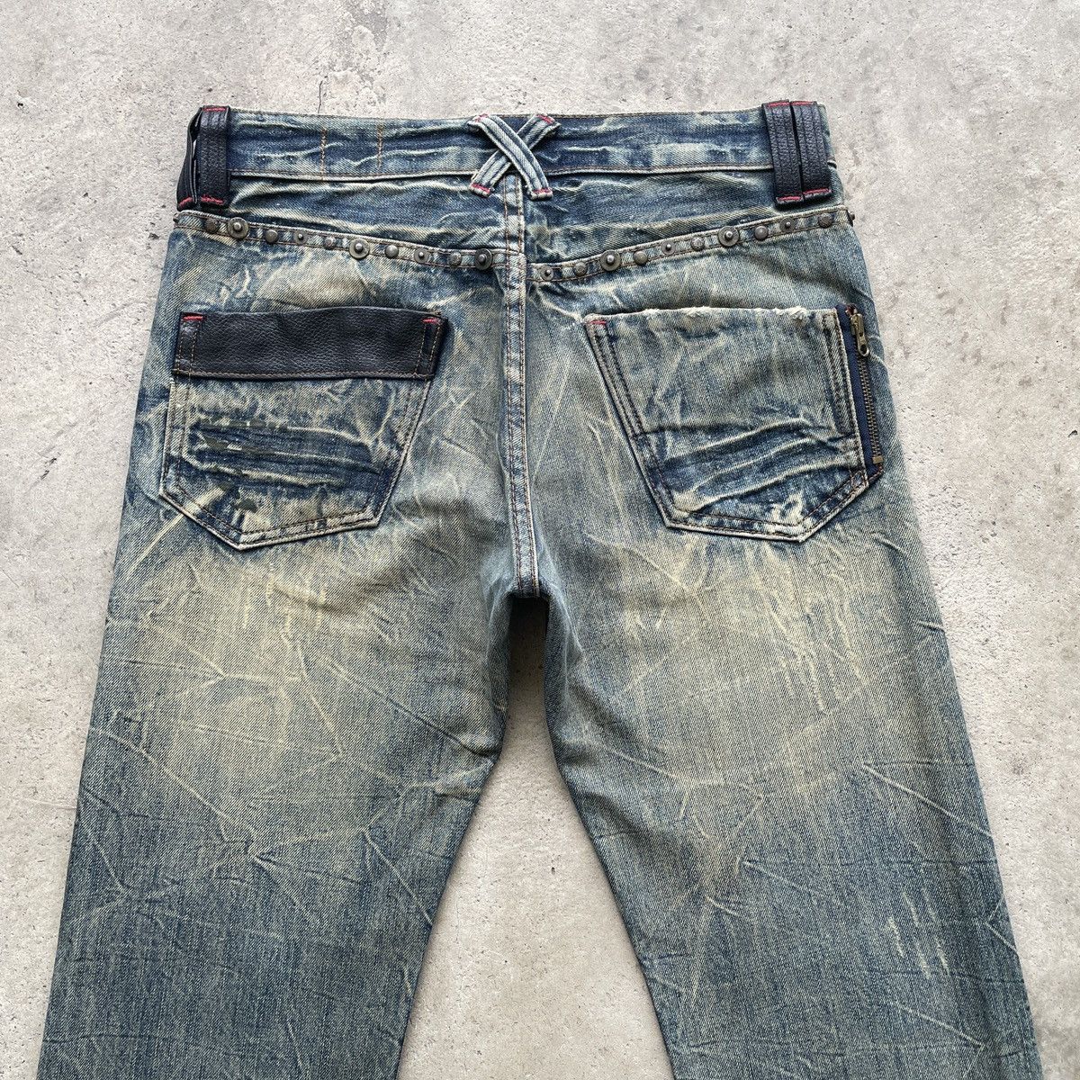 Japanese Brand Vintage Japanese Rusty Jeans Flare Denim Bootcut Pants W32 Size US 32 / EU 48 - 11 Thumbnail