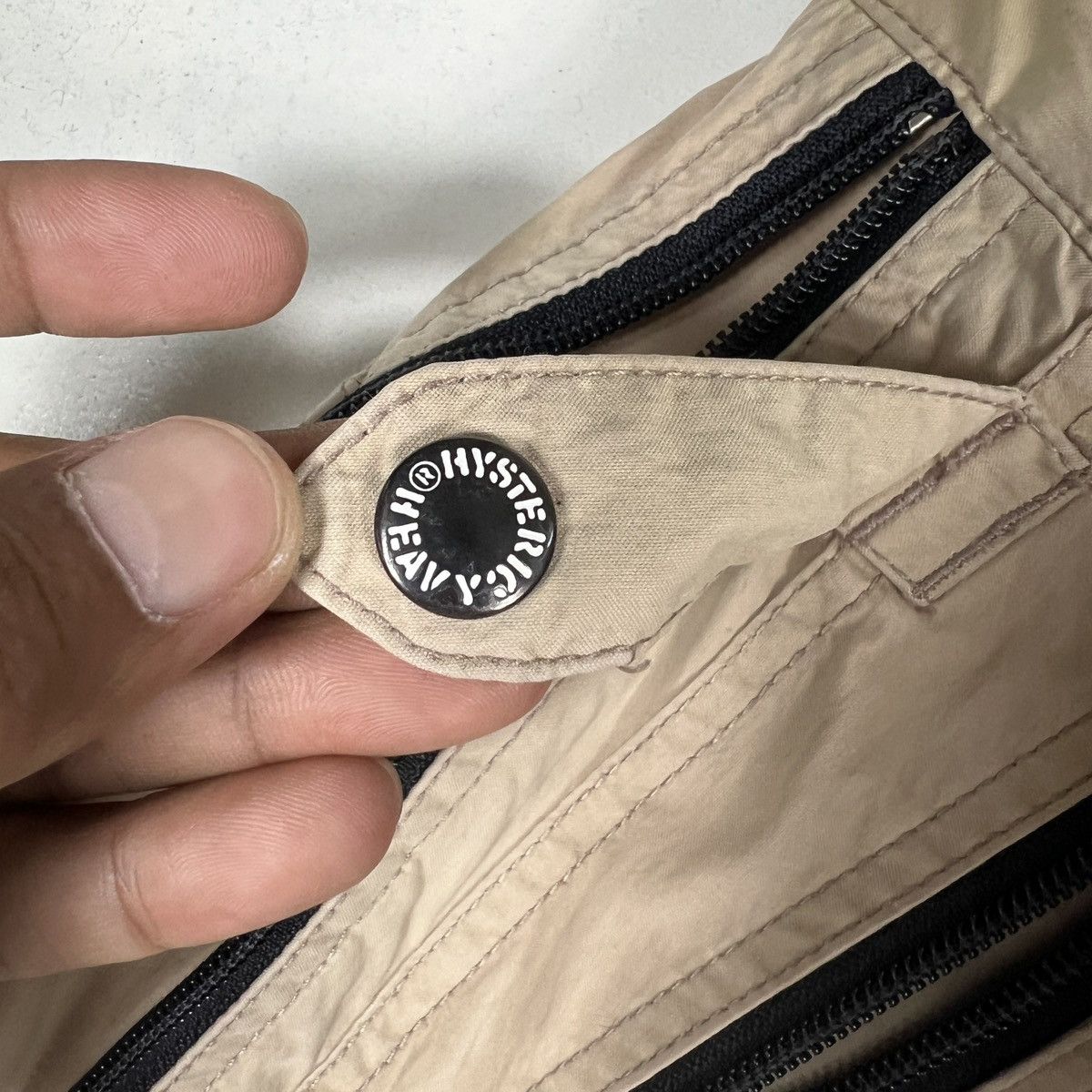 Hysteric Glamour 🔥 VINTAGE HYSTERIC GLAMOUR SURVIVAL CARGO PANT MADE IN JAPAN Size US 34 / EU 50 - 13 Thumbnail