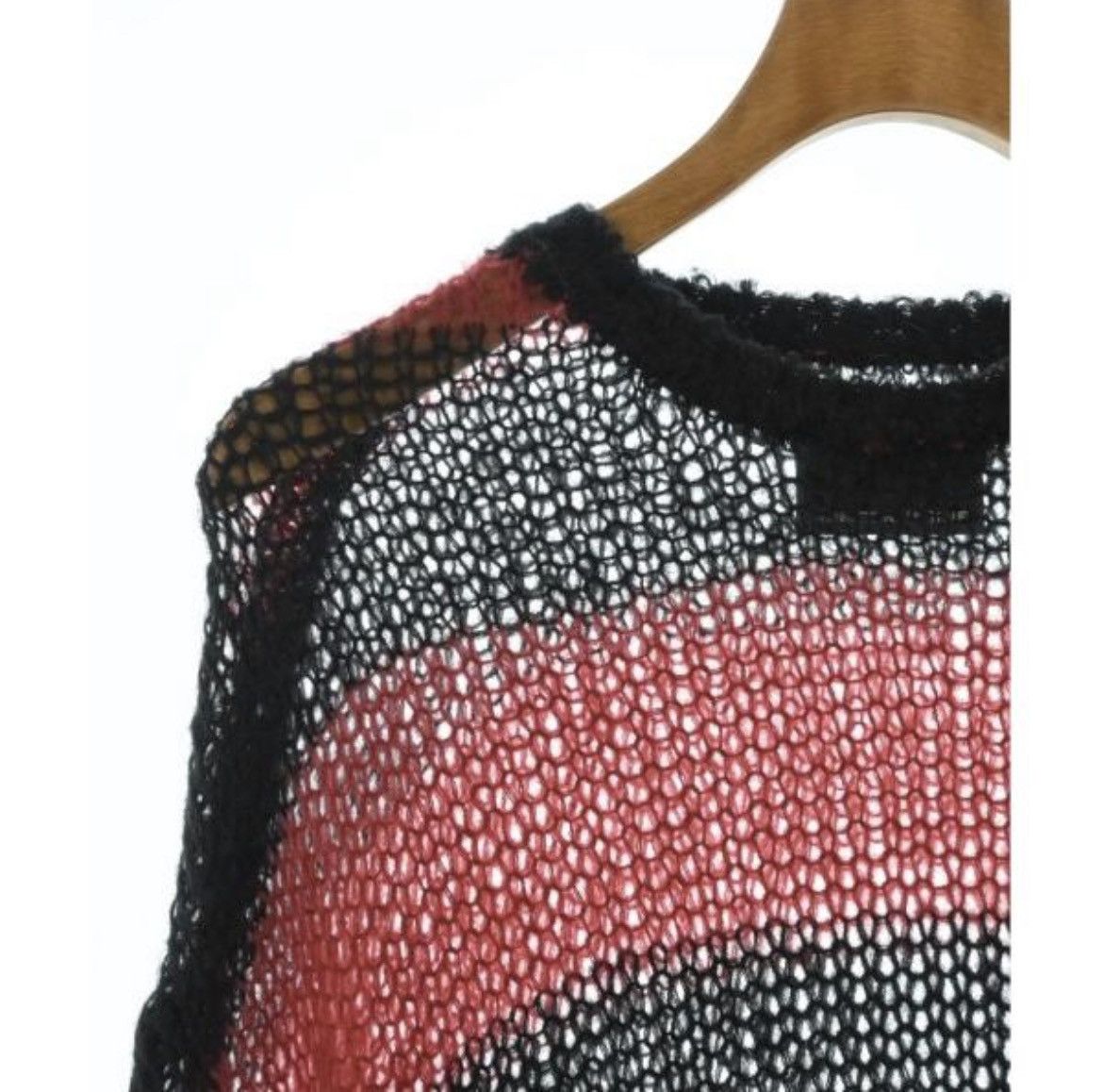 Number (N)ine Number nine MOHAIR MESH WIDE STRIPED KNIT PULLOVER size 4 Size US XL / EU 56 / 4 - 6 Thumbnail