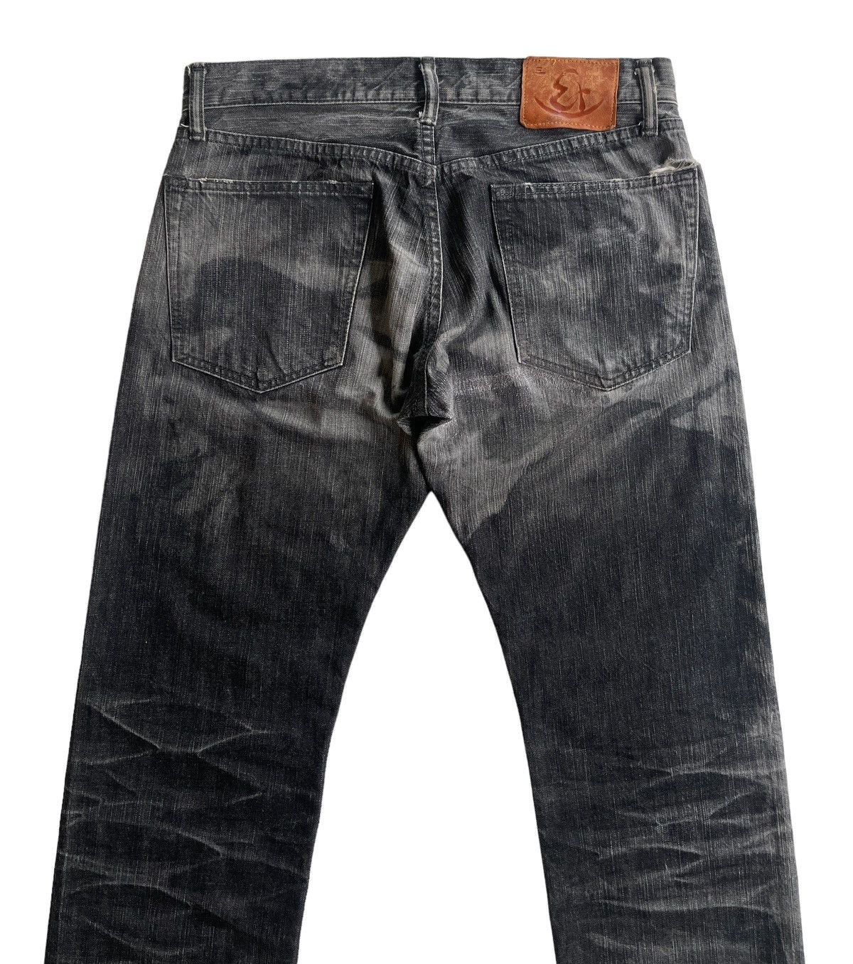 Eternal Eternal Japan Distressed Washed Denim Size US 31 - 4 Thumbnail