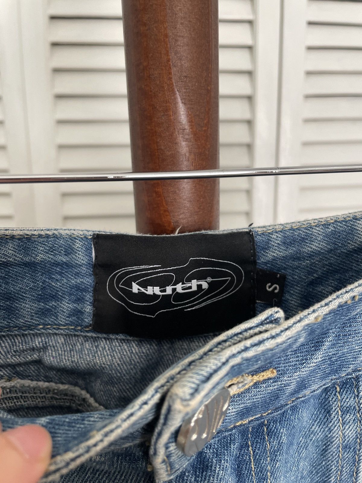 Designer NUTH 2021SS jeans Size 28" / US 6 / IT 42 - 4 Thumbnail