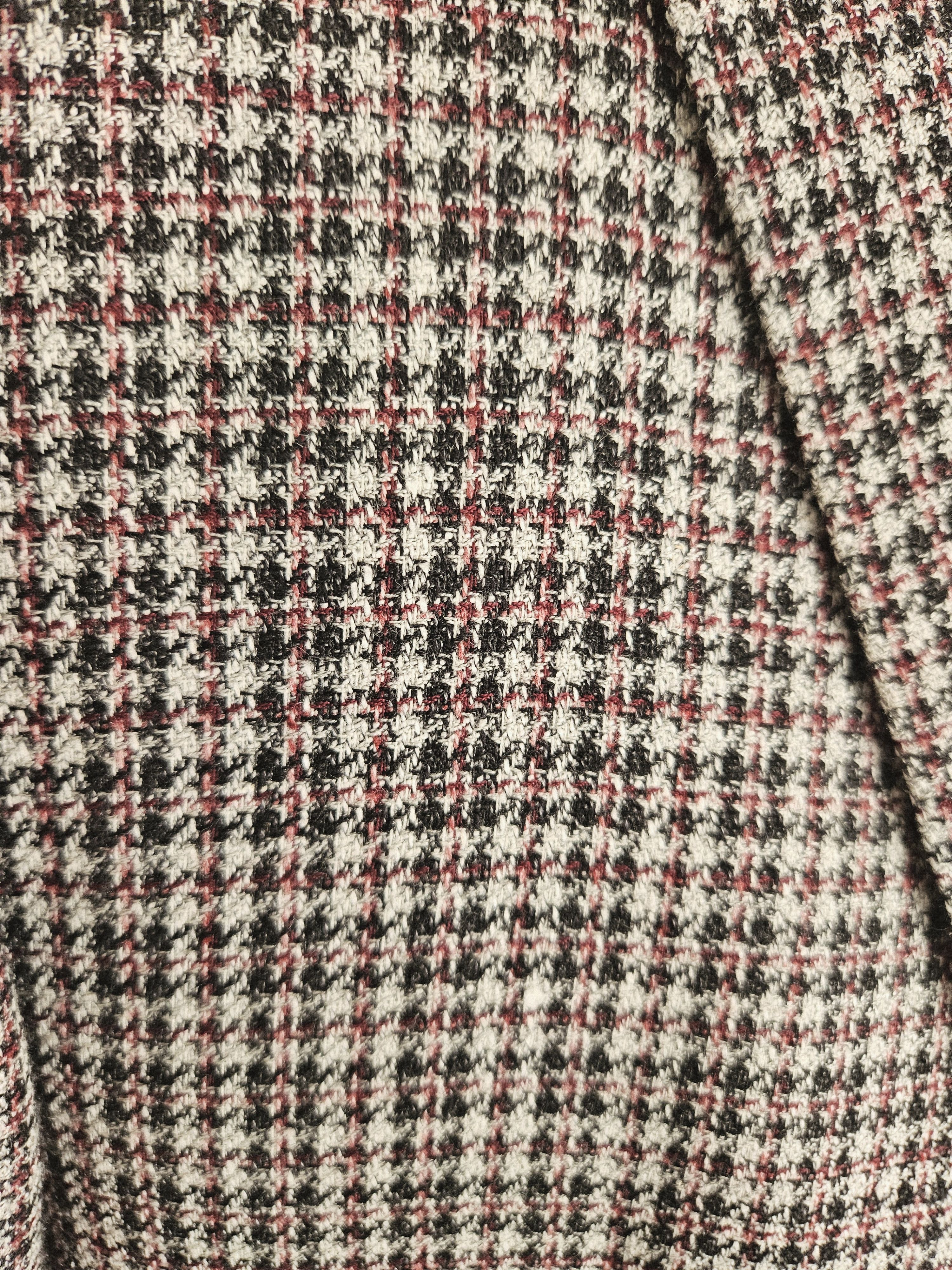 Kiton Kiton Napoli Cashmere Houndstooth Sport Coat Made in Italy Size 46L - 2 Thumbnail