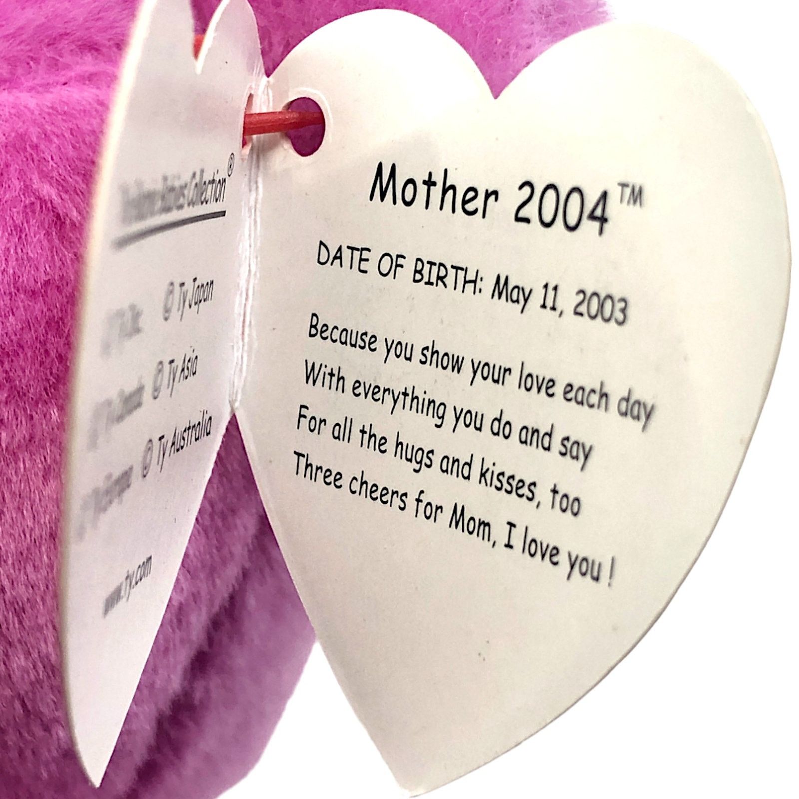 Vintage Ty Beanie Baby 2004 - Mother 2004 Size ONE SIZE - 6 Thumbnail