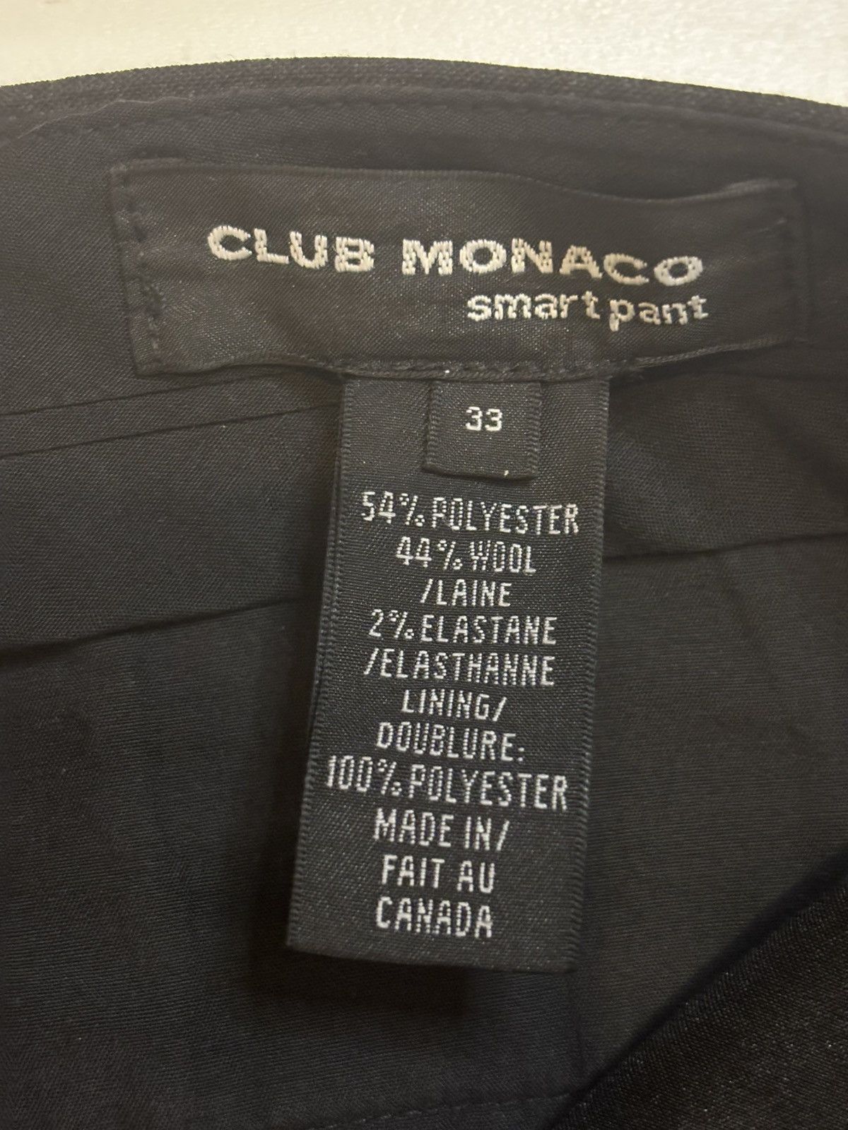 Club Monaco Men’s dark gray dress Pants.mp6212 Size 34S - 10 Thumbnail