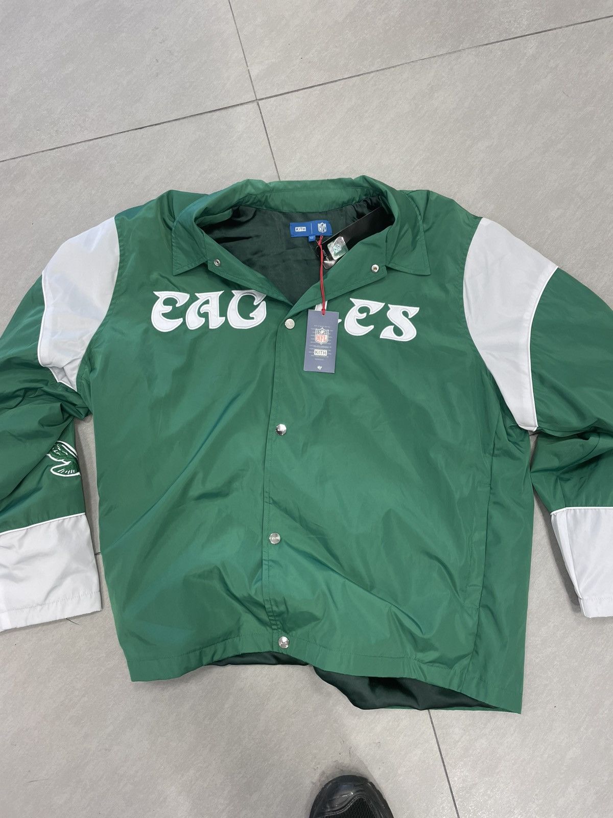 Kith Velour Coaches Jacket | Grailed