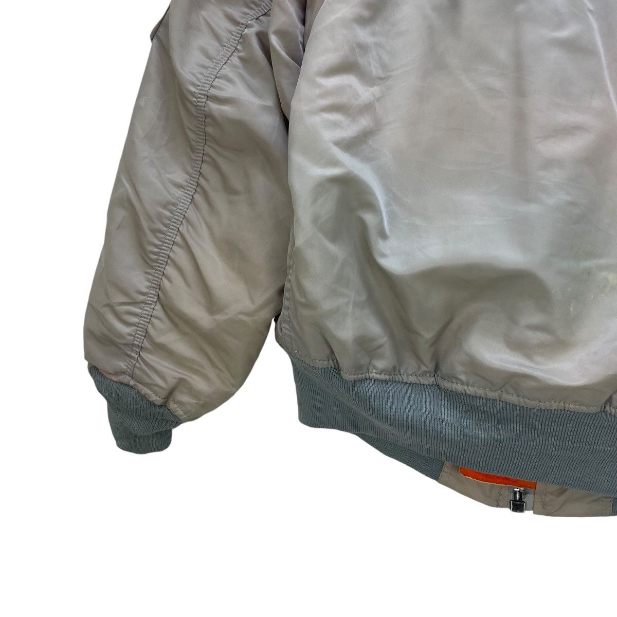 Alpha Industries 💥Vintage Faded Alpha Industries Bomber Flight Jacket Size US M / EU 48-50 / 2 - 11 Thumbnail