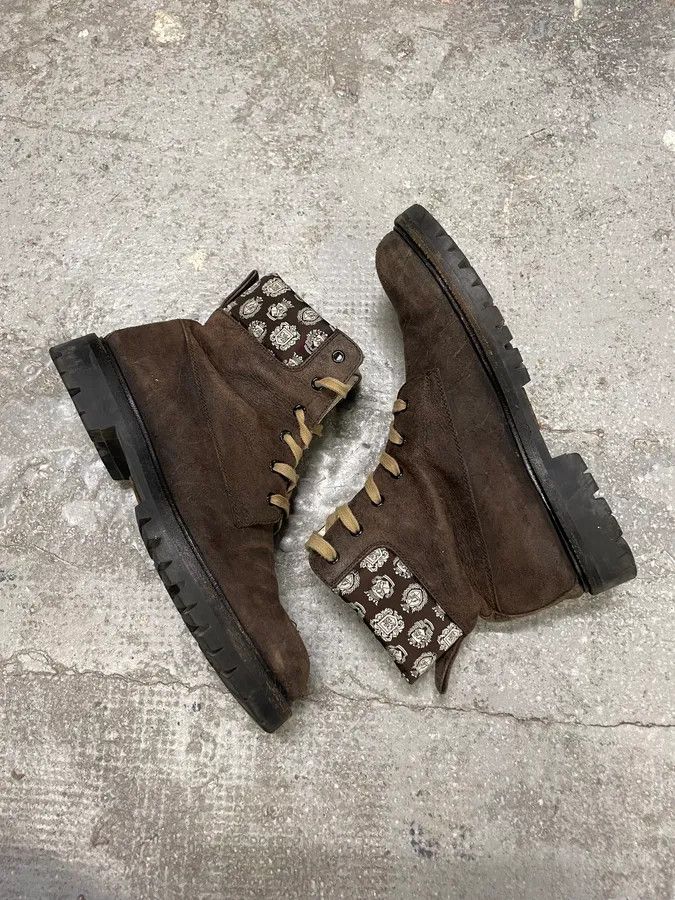 Dolce & Gabbana 2000s Dolce & Gabbana Brown Premium Leather Boots Size US 9 / EU 42 - 6 Thumbnail