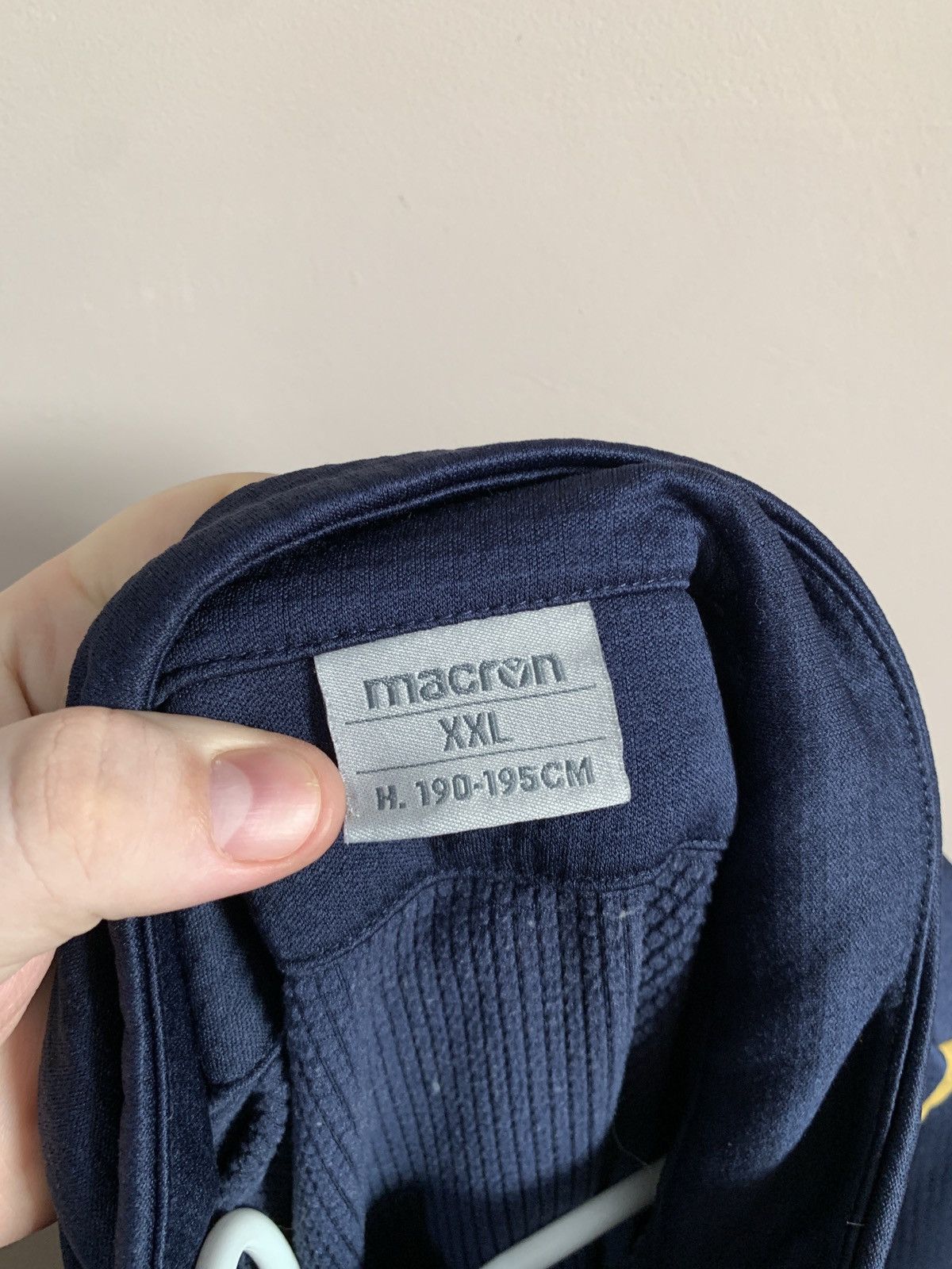 Macron Scotland 1/3 Zip Training Rugby Union Sweatshirt Macron XXL Size US XXL / EU 58 / 5 - 10 Thumbnail