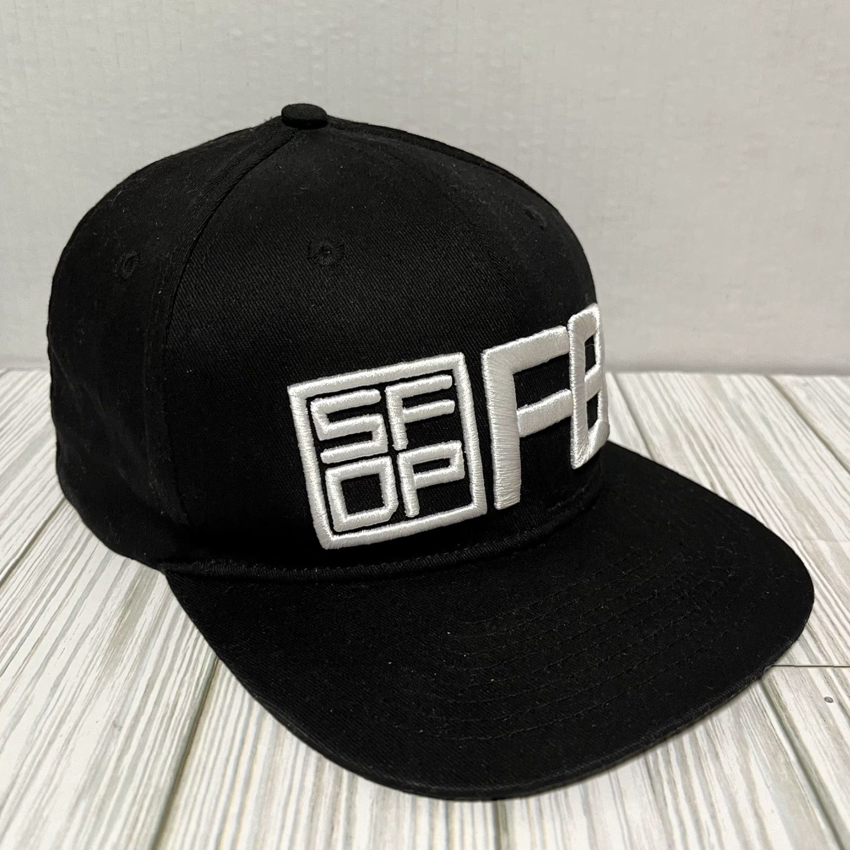 Vintage 5 Finger Death Punch Hat Cap 5FDP F8 Concert Tour Band Black Men’s Size L /Large Size ONE SIZE - 4 Thumbnail