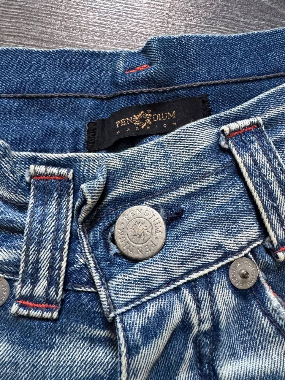 Vintage Vintage 90s Pendium Japan Denim Distressed Baggy Jeans Size US 30 / EU 46 - 8 Thumbnail
