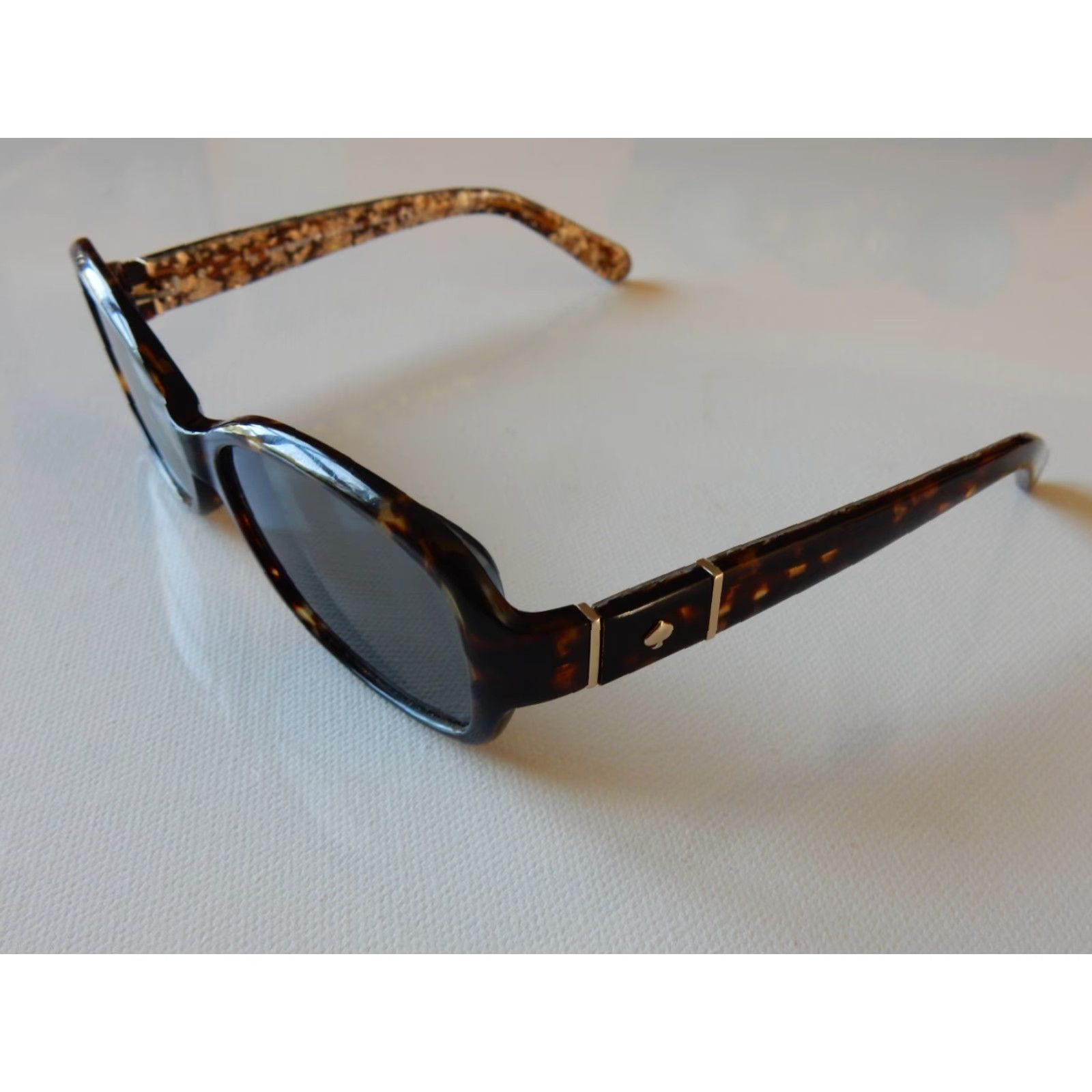 Vintage VINTAGE Kate Spade Women Sunglasses Frames Only Brown Prescription Small Scratches Size ONE SIZE - 3 Thumbnail