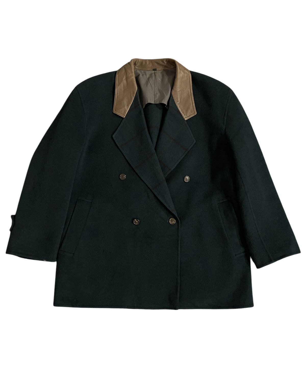 Balenciaga Vintage Balenciaga Paris Wool Coat Jacket Size US XL / EU 56 / 4 - 1 Thumbnail