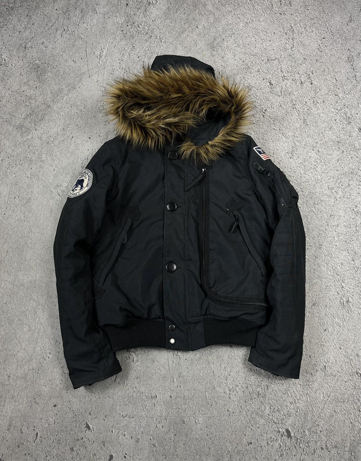 Alpha Industries × If Six Was Nine Alpha Industries black bomber jacket Size US M / EU 48-50 / 2 - 2 Thumbnail
