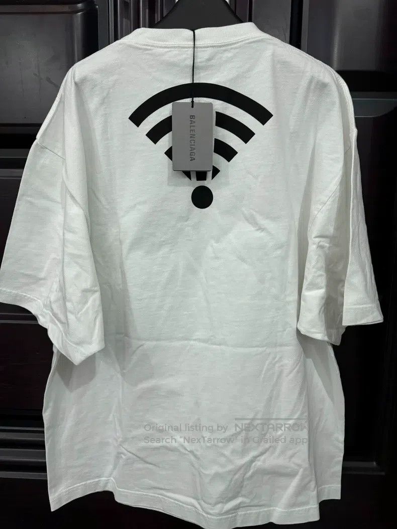 Balenciaga Balenciaga Arrow Short Sleeve White S Size US S / EU 44-46 / 1 - 2 Thumbnail