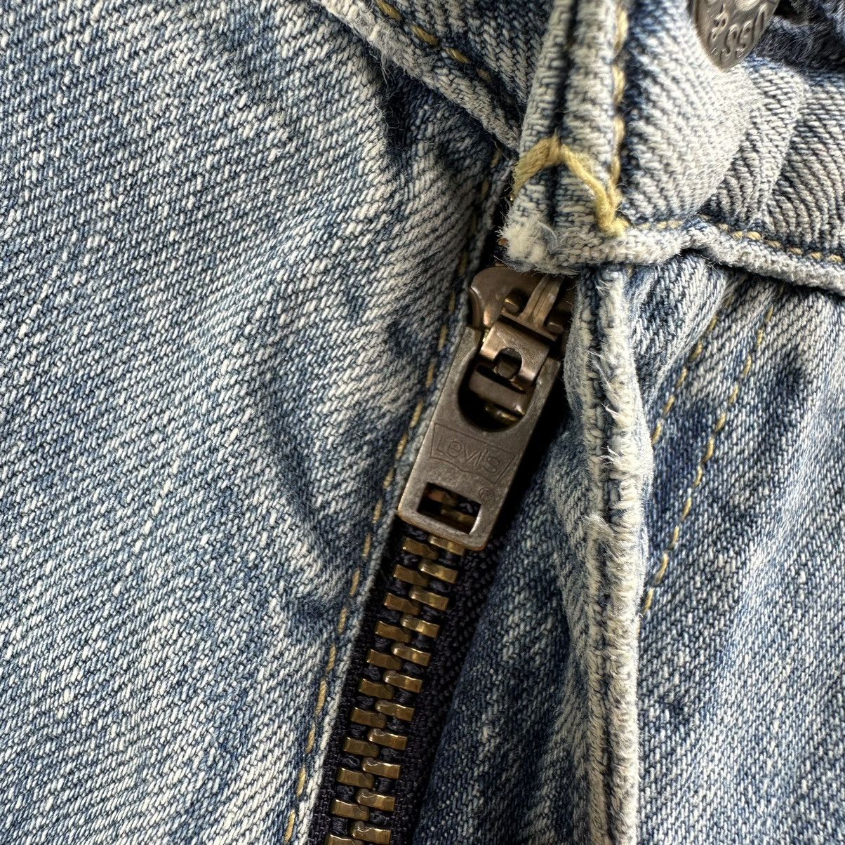 Japanese Brand Vintage Levi’s 503 Faded Distressed Faded Denim Jean Pant Size US 34 / EU 50 - 5 Thumbnail
