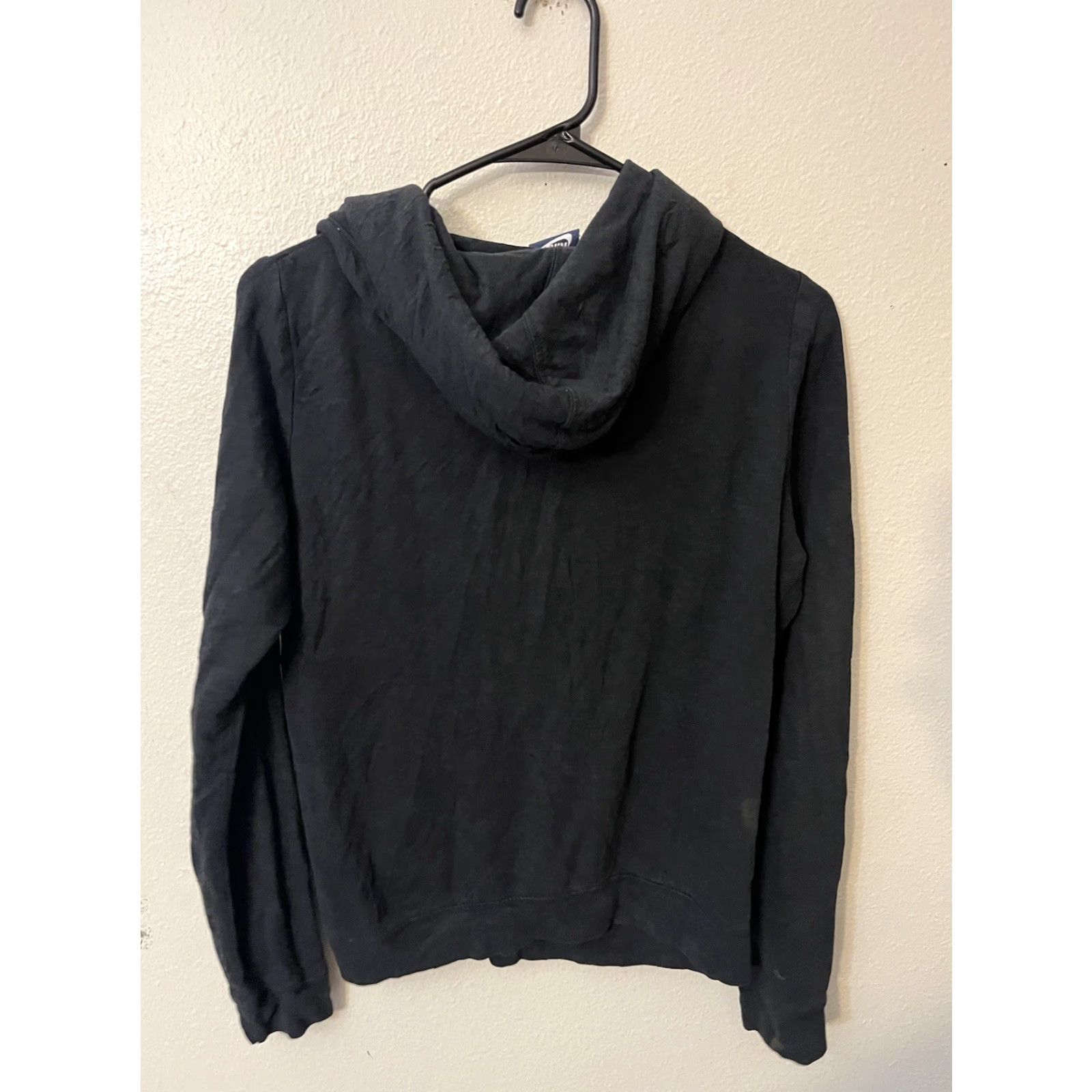 Nike Nike Sweatshirt Womens XS Funnel Club Graphic Pullover Black Rose Gold 805533-010 Size XS / US 0-2 / IT 36-38 - 3 Thumbnail