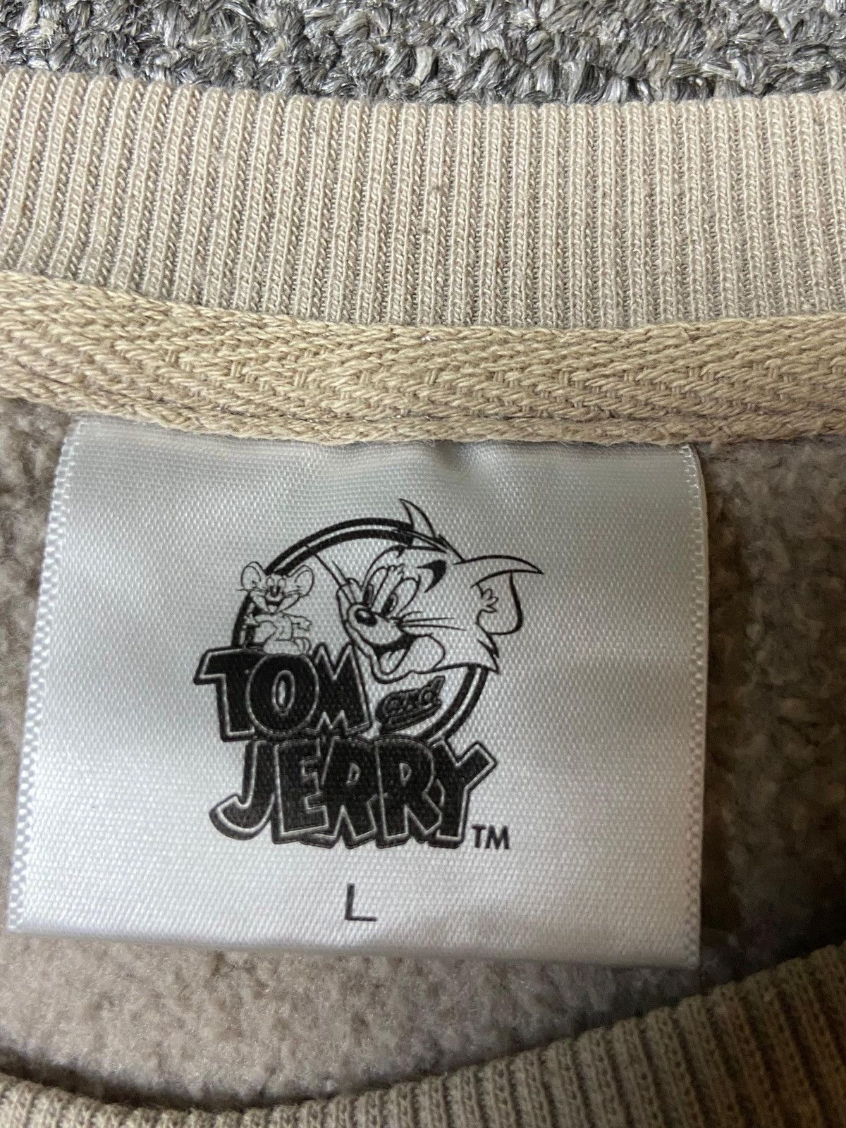 Japanese Brand × Vintage Tom & Jerry Backprint Crewneck Sweatshirt (123) Size US L / EU 52-54 / 3 - 6 Thumbnail