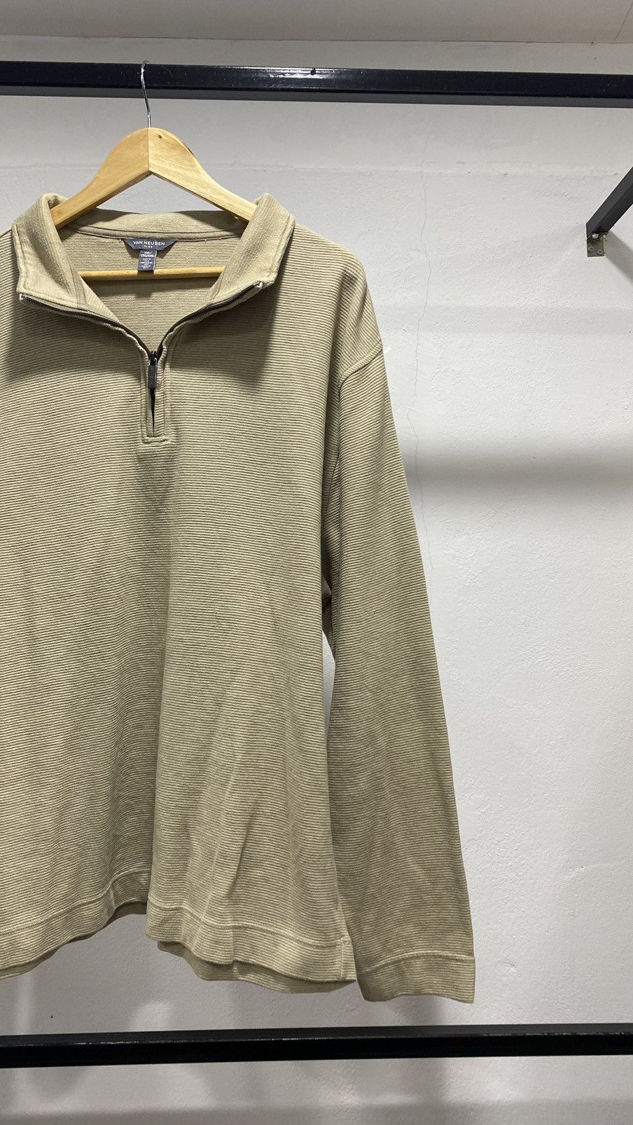 Japanese Brand × Vintage Vintage Halfzipper Sweatshirt 90s Size US XXL / EU 58 / 5 - 2 Thumbnail
