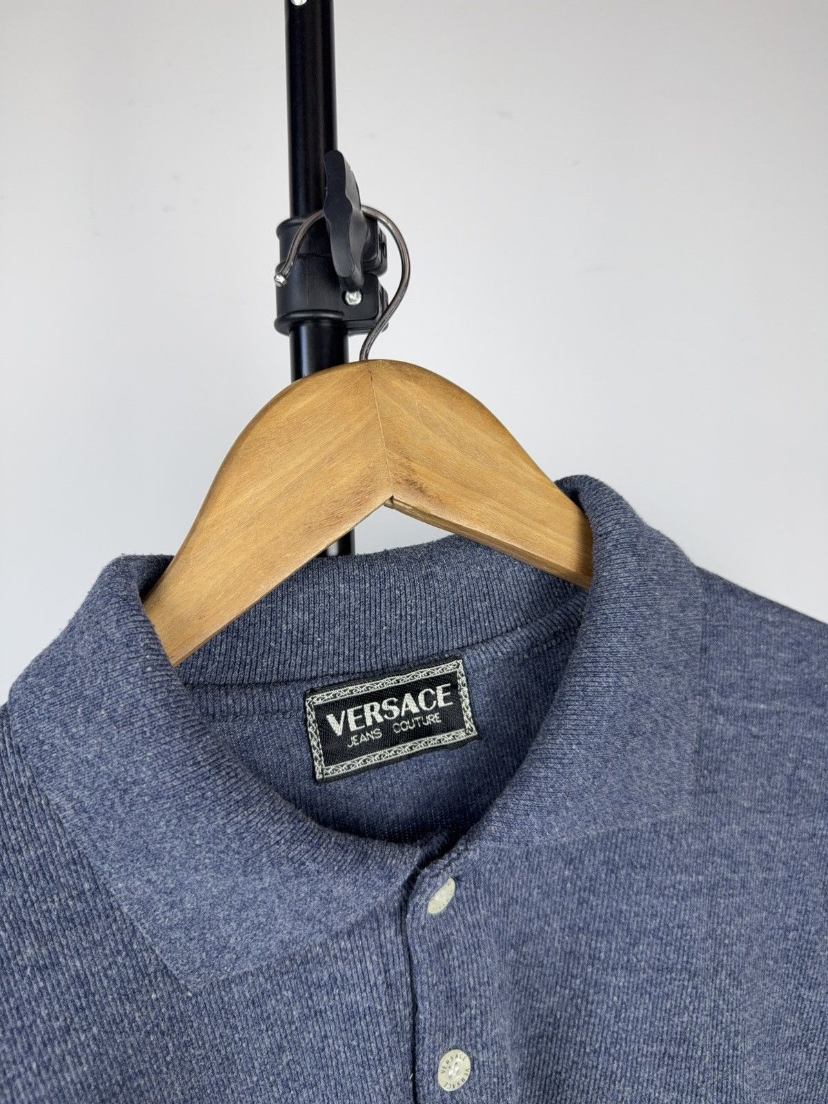 Versace Jeans Couture Retro Versace Jeans Couture Medusa Logo Polo Shirt Blue XL Size US L / EU 52-54 / 3 - 4 Thumbnail