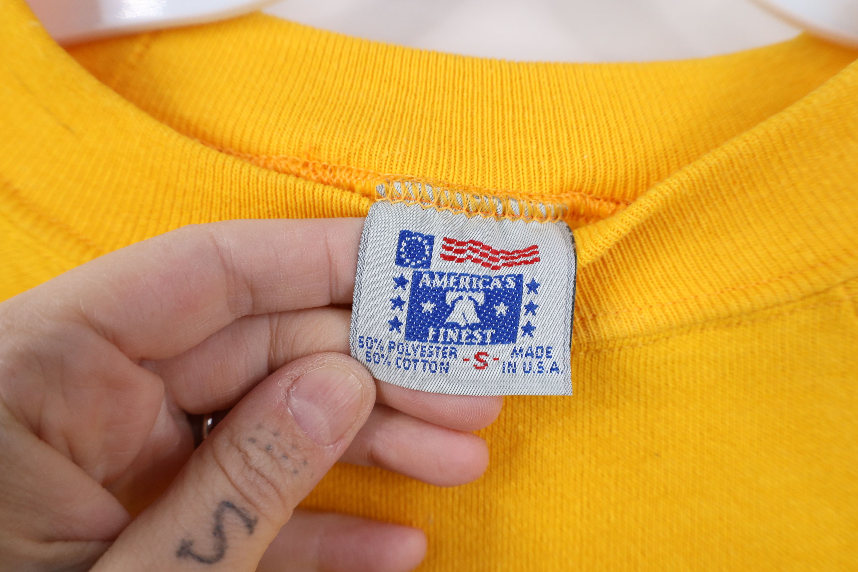 Vintage Vintage 90s Here's A Quarter Call Someone Cares Sweatshirt Size US S / EU 44-46 / 1 - 6 Thumbnail
