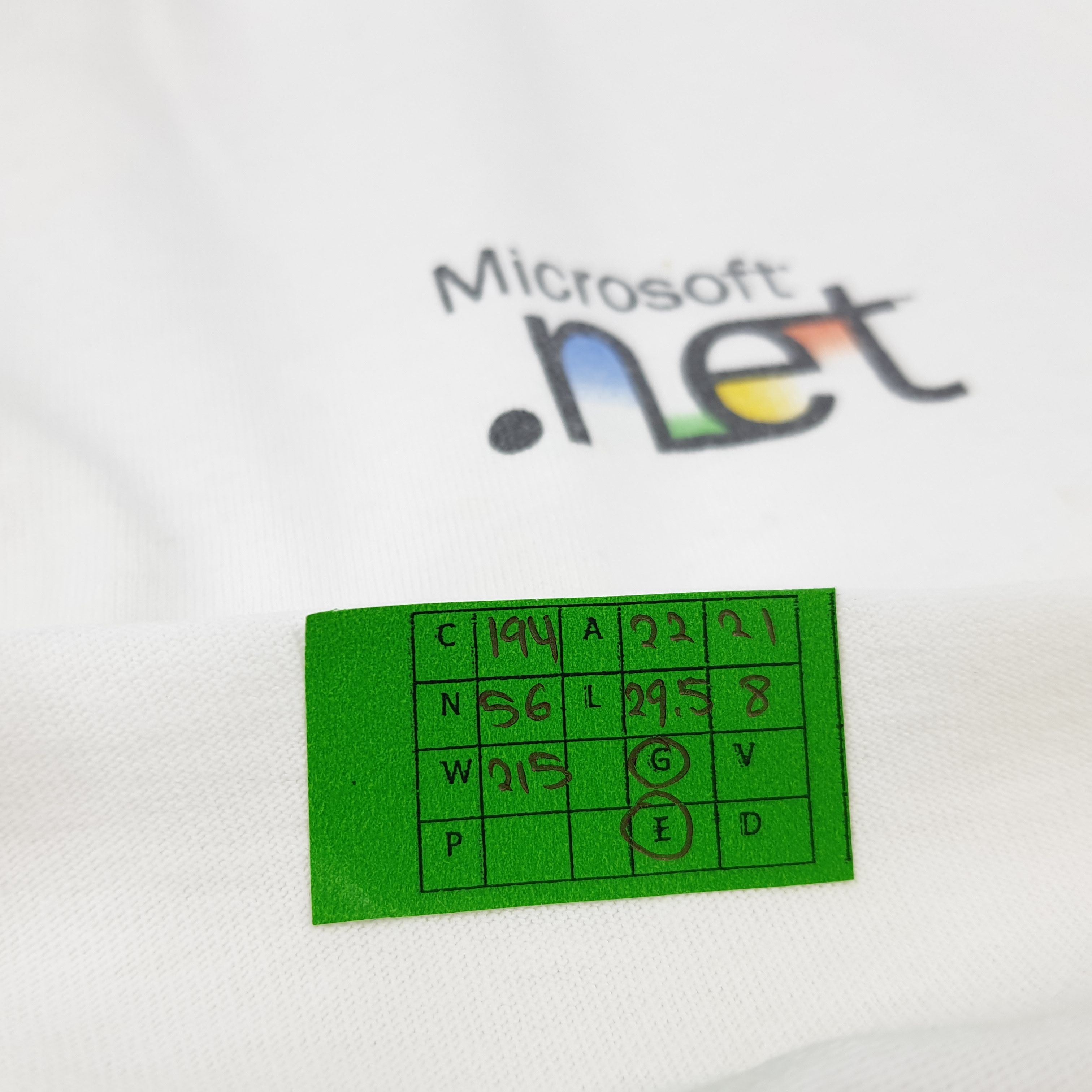 Microsoft × Vintage Vintage Microsoft Net Tech Corporation Comp Tshirt Size US L / EU 52-54 / 3 - 7 Thumbnail