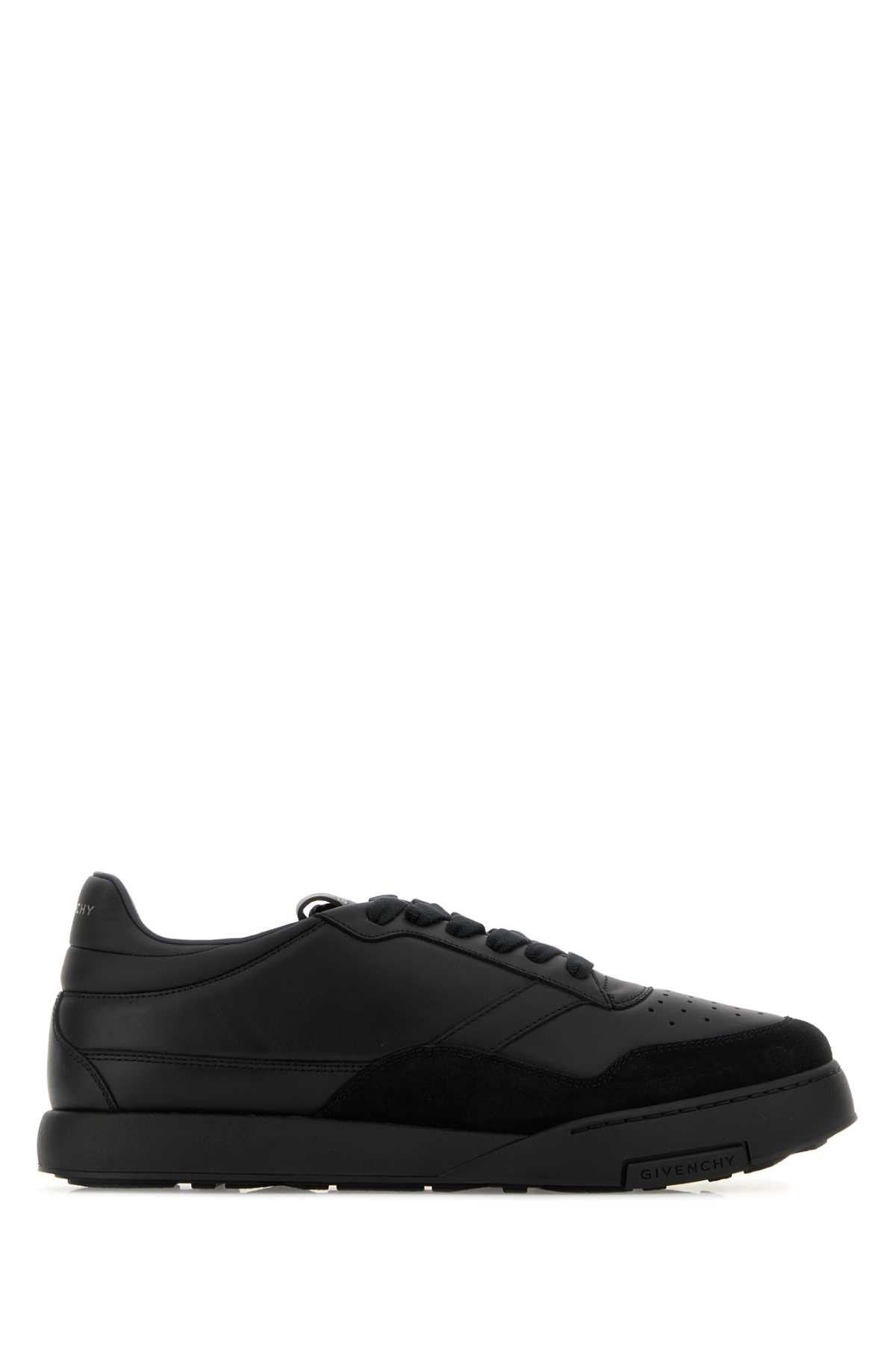 Givenchy Black Leather Givenchy Yard Sneakers Size US 8 / EU 41 - 1 Thumbnail
