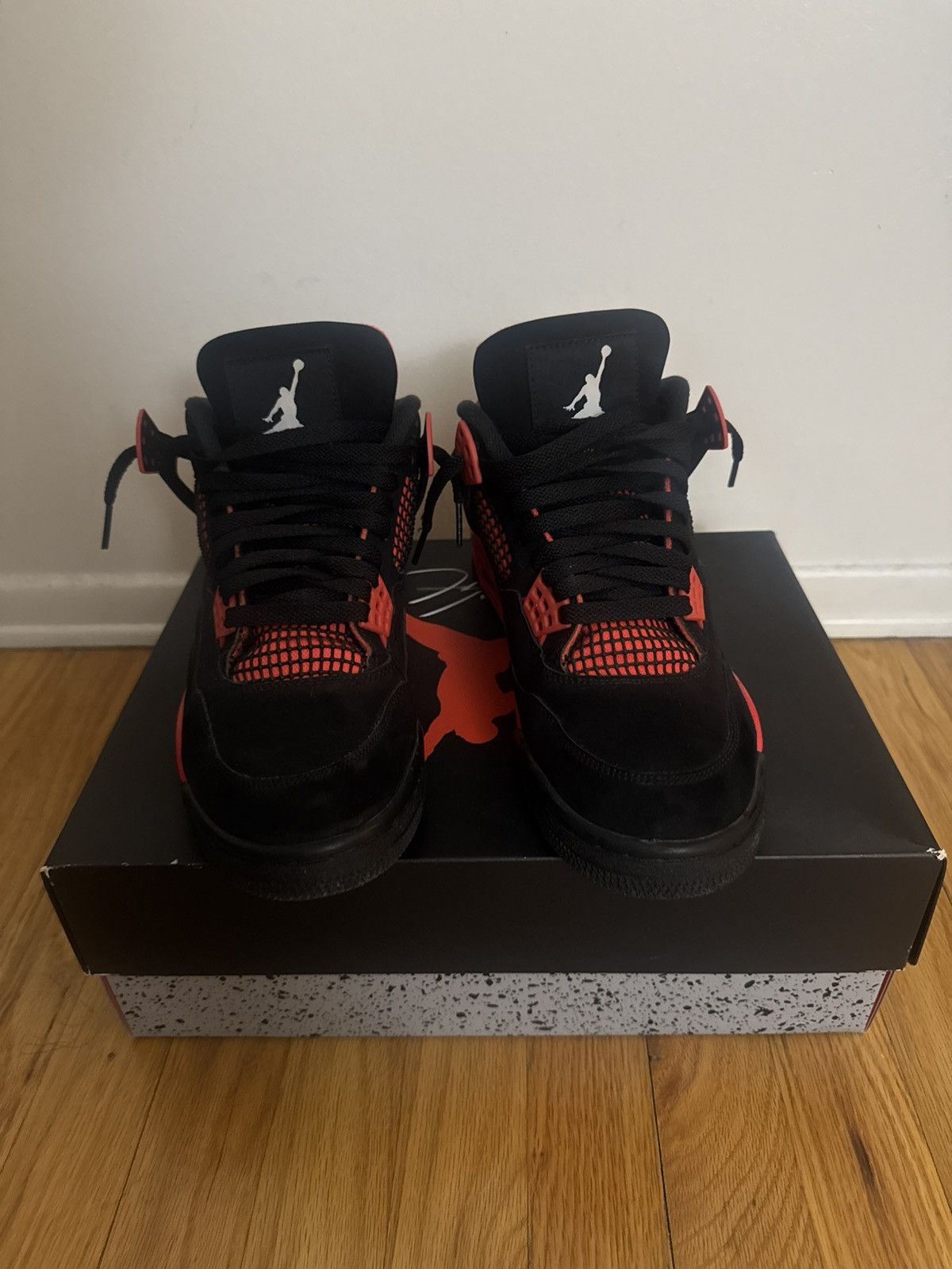 Jordan Brand Jordan 4 retro “red thunder” Size US 10.5 / EU 43-44 - 2 Thumbnail