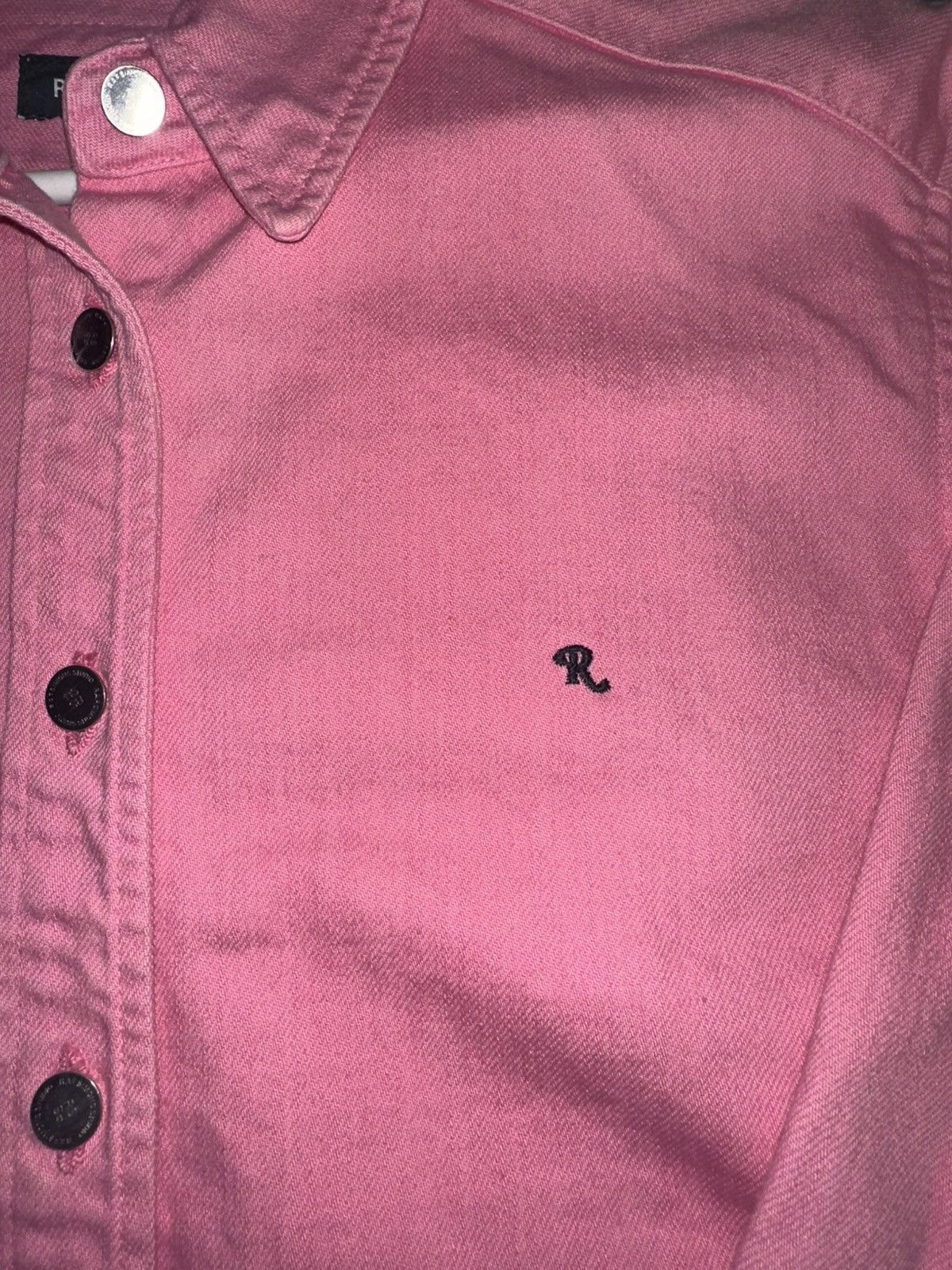 Raf Simons Raf Simons Big Fit Patched Shirt Size US L / EU 52-54 / 3 - 2 Thumbnail