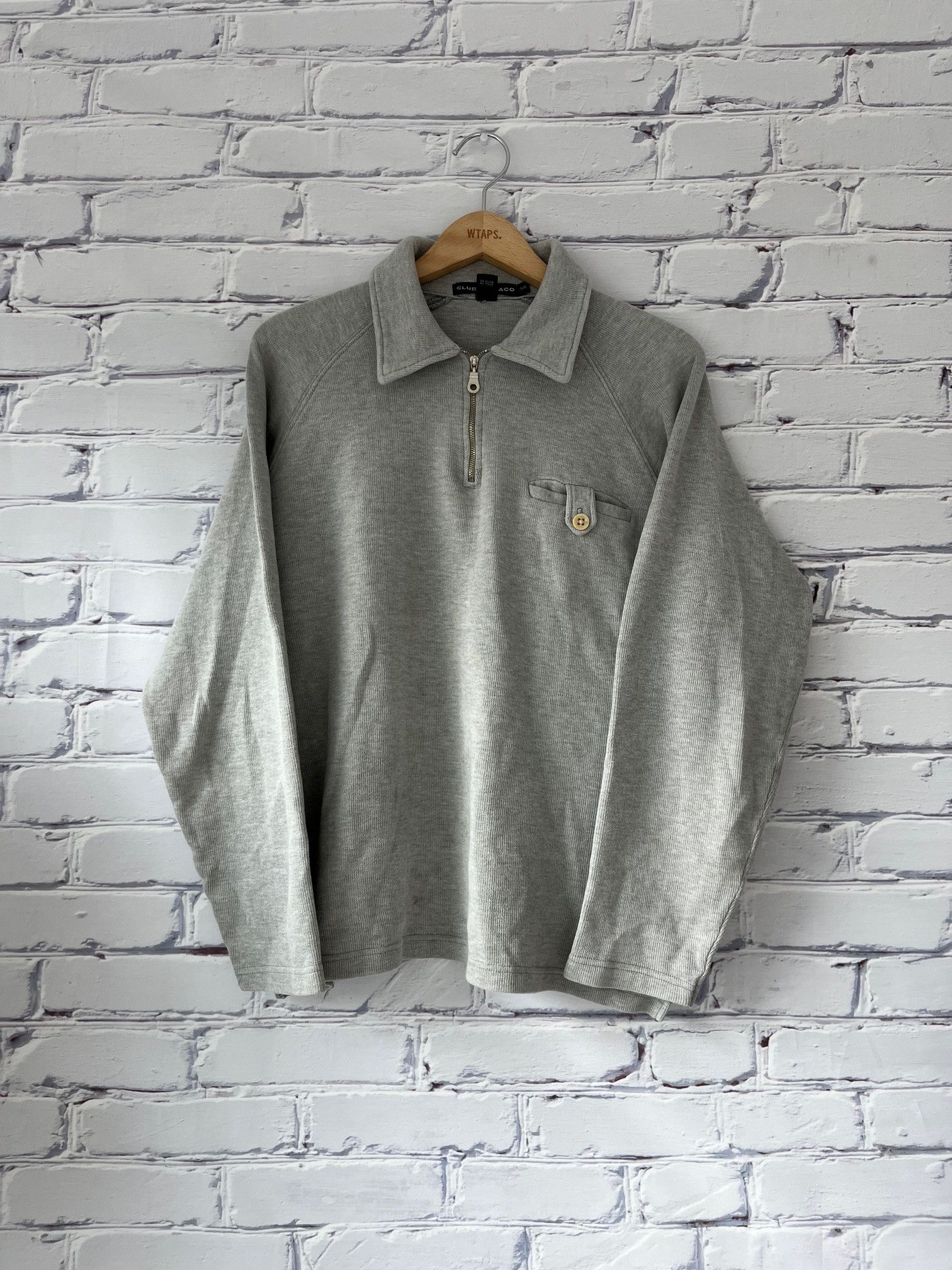 Club Monaco Vintage Club Monaco Polo Knit Longsleeve Size US S / EU 44-46 / 1 - 1 Thumbnail