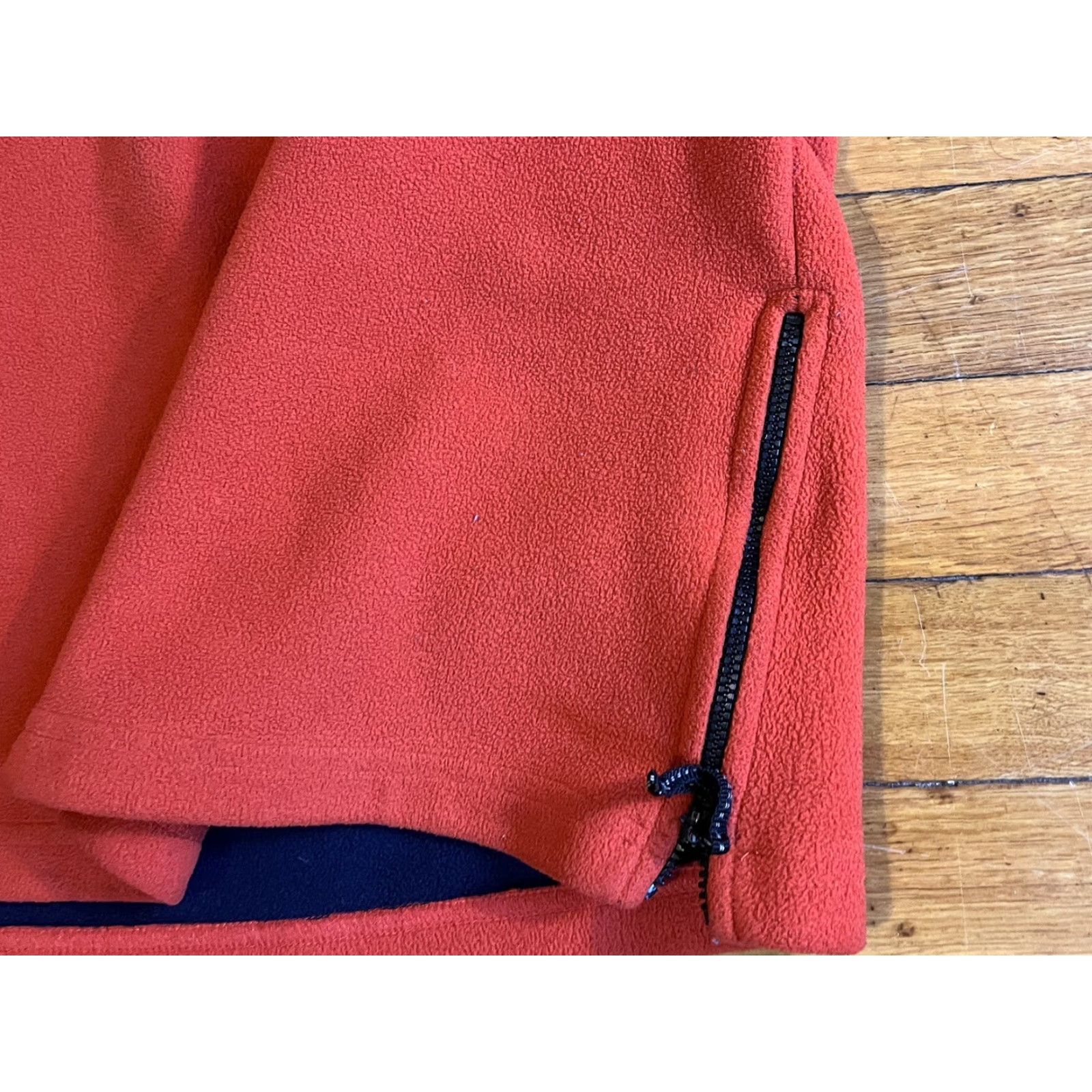 Vintage VINTAGE Utility Power Factory Gym Sweatshirt Mens XL Orange Fleece Pullover City NY Queens 80s 90s Embroidered Logo Size US XL / EU 56 / 4 - 4 Thumbnail