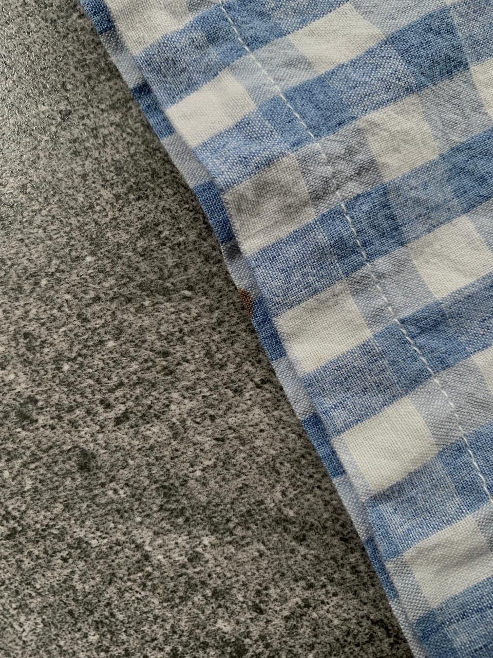 Issey Miyake FREE TAX! Gingham Check Wide Shirt Size US M / EU 48-50 / 2 - 6 Thumbnail