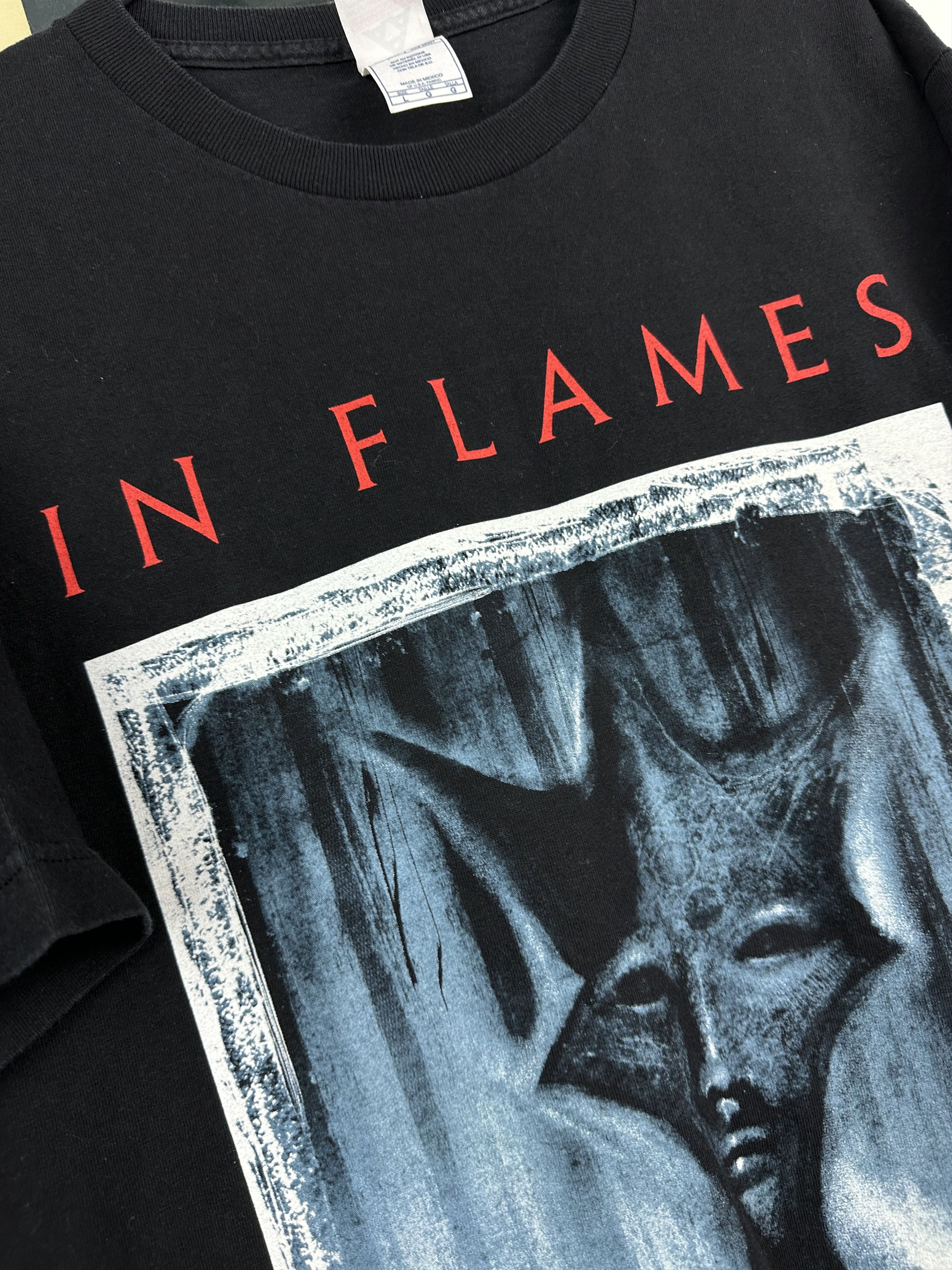 Band Tees × Vintage Vintage In Flames My Sweet Shadow Graphic Shirt Tee Rare Size US L / EU 52-54 / 3 - 6 Thumbnail