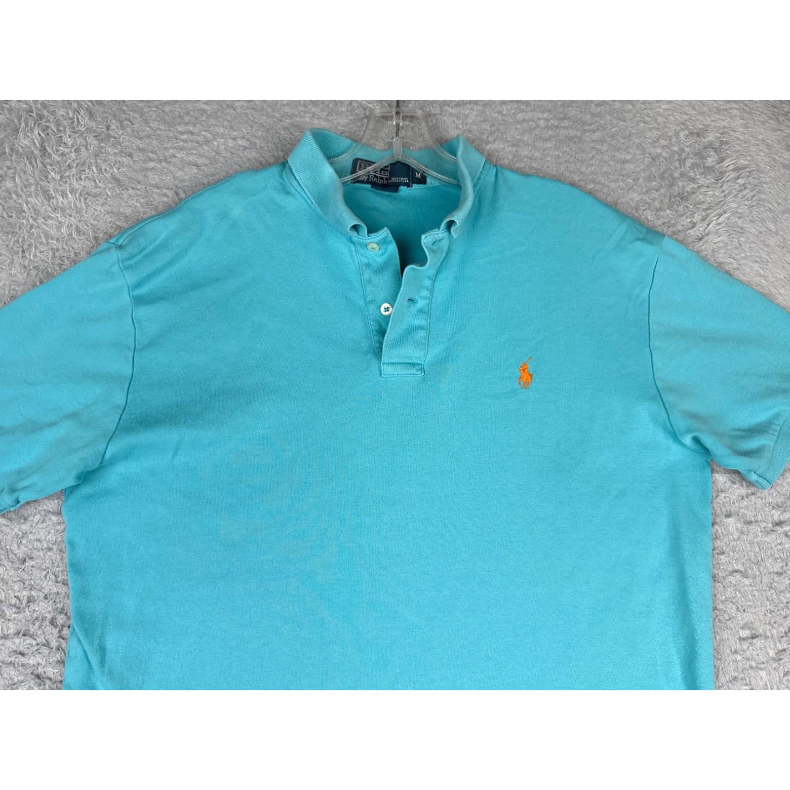 Ralph Lauren VINTAGE Ralph Lauren Shirt Mens Polo Blue 100% Cotton Short Sleeve Adult M Regular Blue Polo 100% Cotton Short Sleeve Mens Size US M / EU 48-50 / 2 - 4 Thumbnail