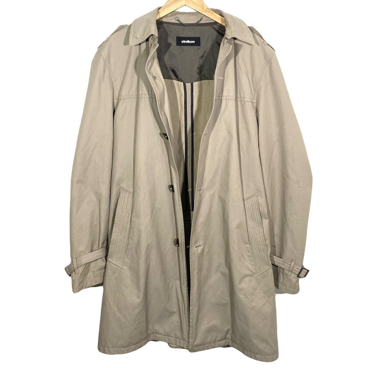 Strellson Trench Coat Court Casual Style Beige Strellson Size US S / EU 44-46 / 1 - 2 Thumbnail
