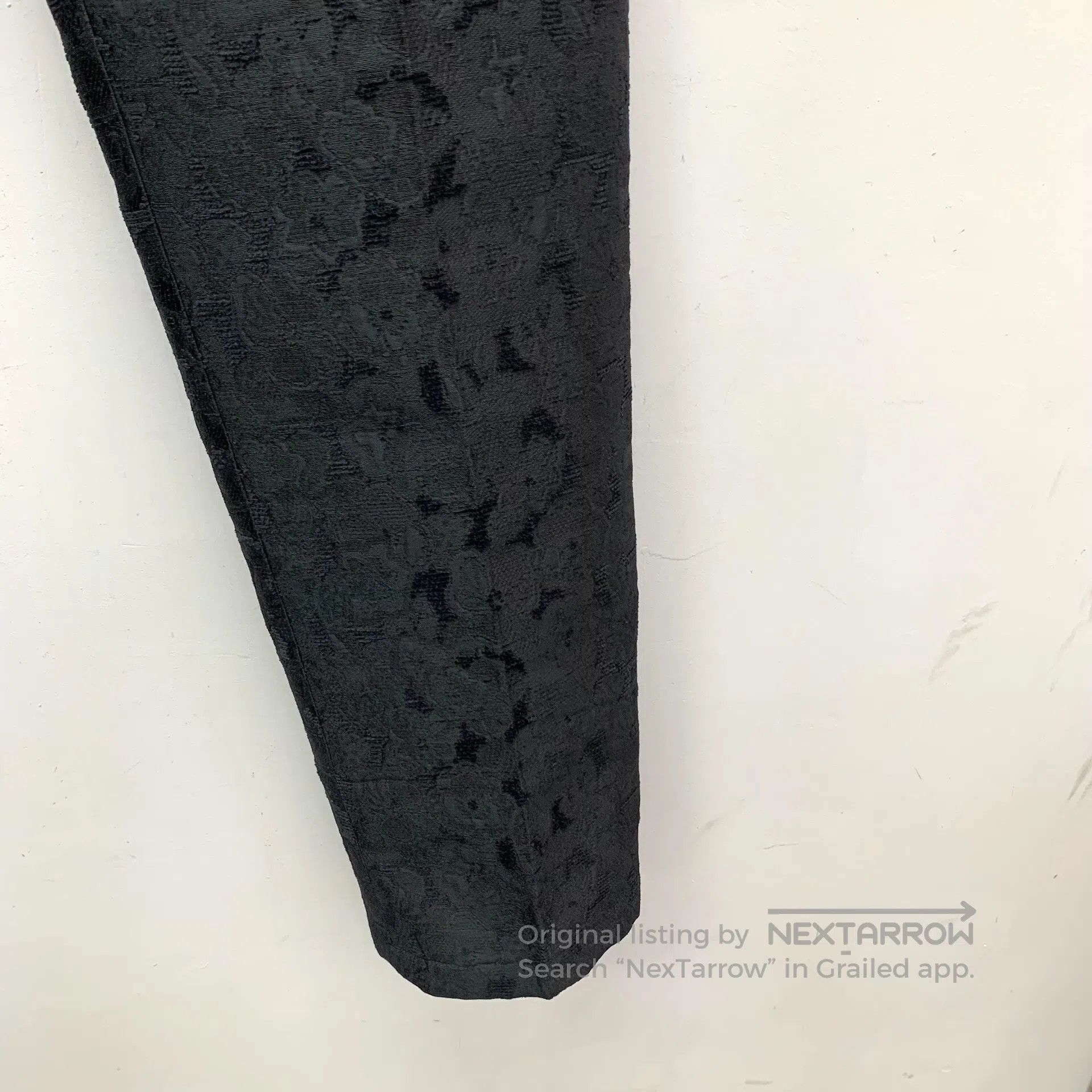 Dolce & Gabbana Dolce Gabbana Black lace floral embroidery casual long pan Size US 30 / EU 46 - 5 Thumbnail