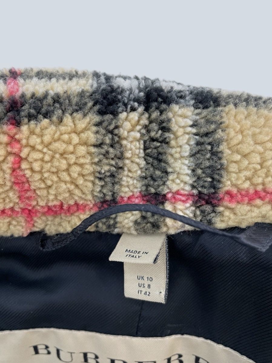 Burberry Burberry double-breasted Teddy coat in wool Check, 42. Size M / US 6-8 / IT 42-44 - 7 Thumbnail