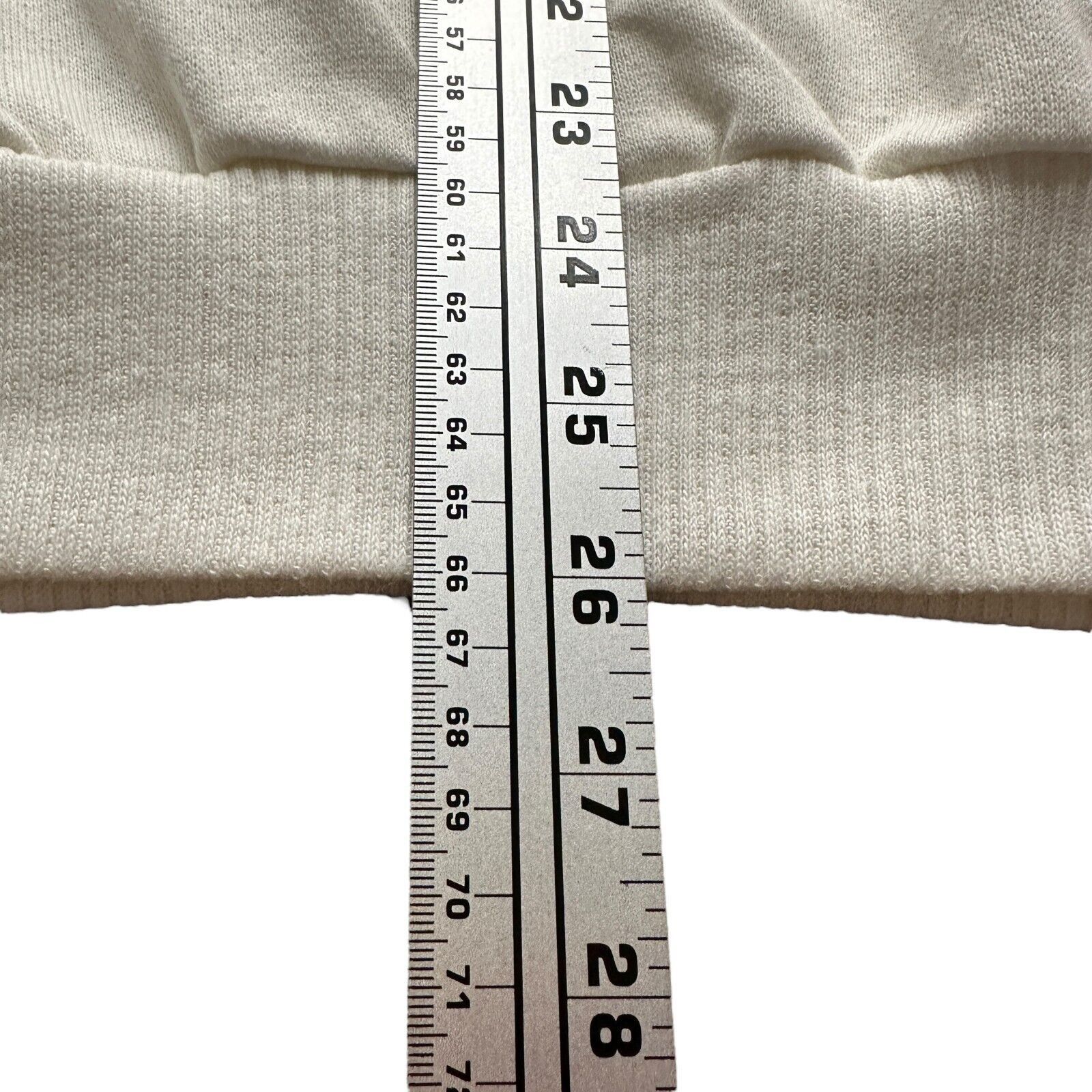 The Unbranded Brand Campus Sports Sweatshirt Men's XL White Burgundy Long Sleeve Size US XL / EU 56 / 4 - 10 Thumbnail