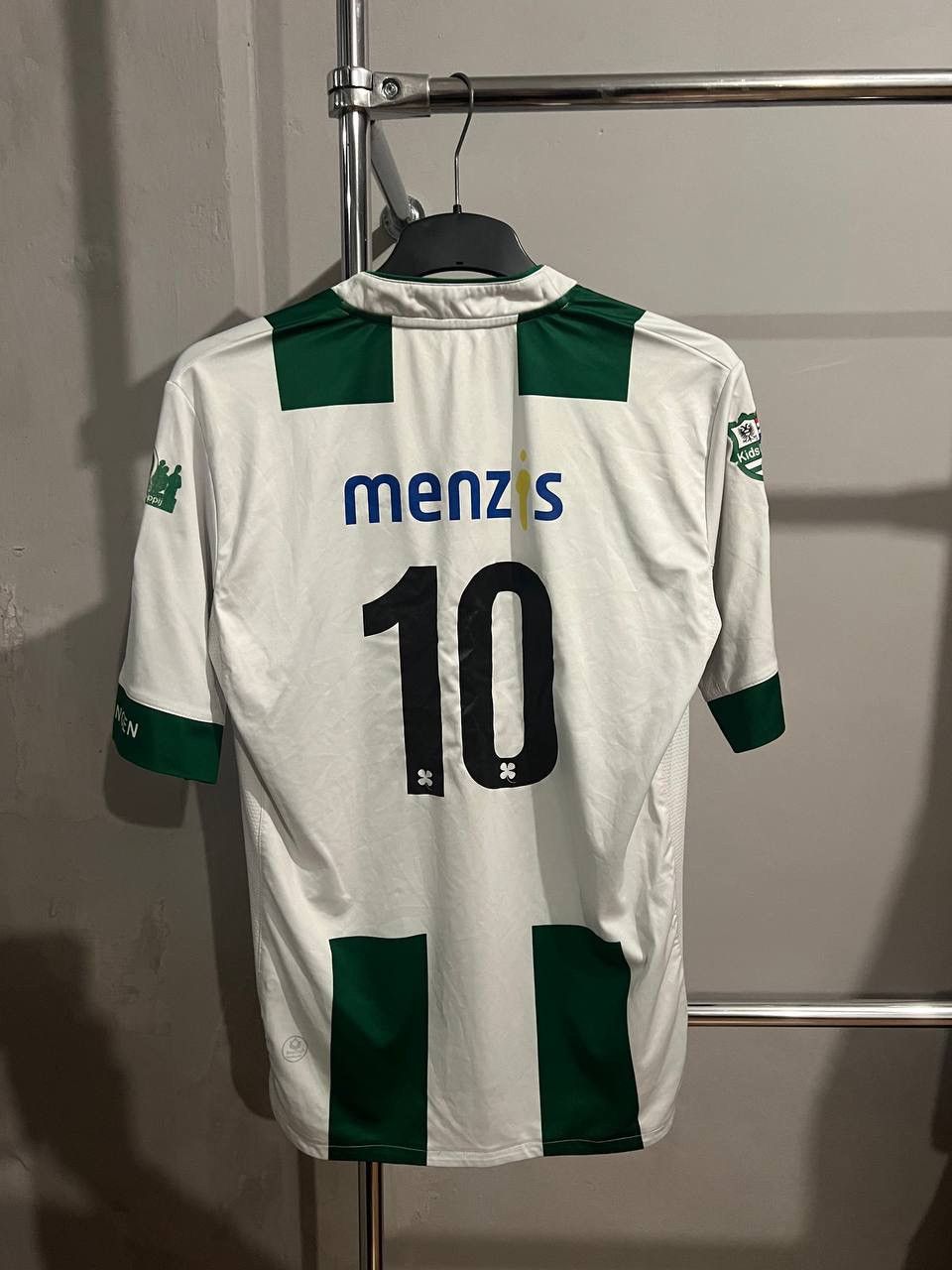 Sports Specialties 2015/16 FC GRONINGEM #10 MATCH WORN ROBEY SOCCER JERSEY SHIR Size US XL / EU 56 / 4 - 3 Thumbnail