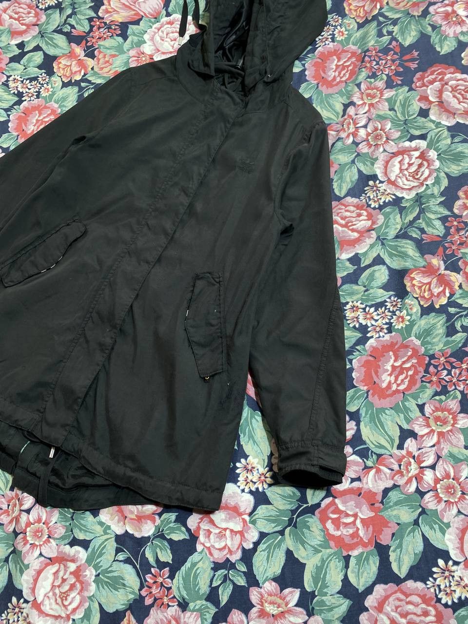 Adidas × Vintage VINTAGE ADIDAS BLACK WINDBREAKER Size US L / EU 52-54 / 3 - 19 Thumbnail