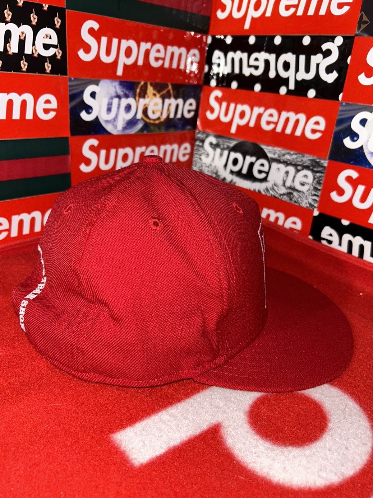Supreme 2009 Supreme x Malcolm McLaren x Keith Haring New Era Hat Size ONE SIZE - 5 Thumbnail