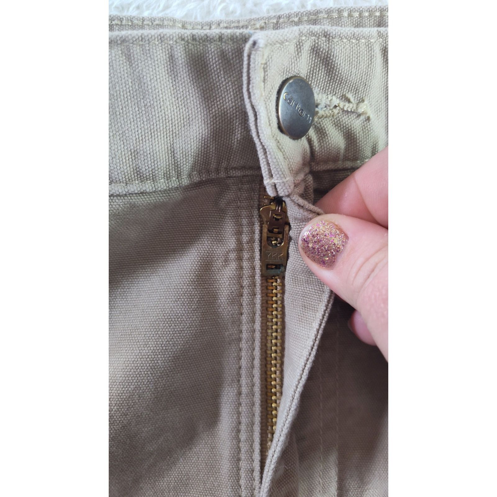 Carhartt Carhartt Pants Carhartt Canvas Khaki Pants Relaxed Fit 40x30 Size US 40 / EU 56 - 10 Thumbnail