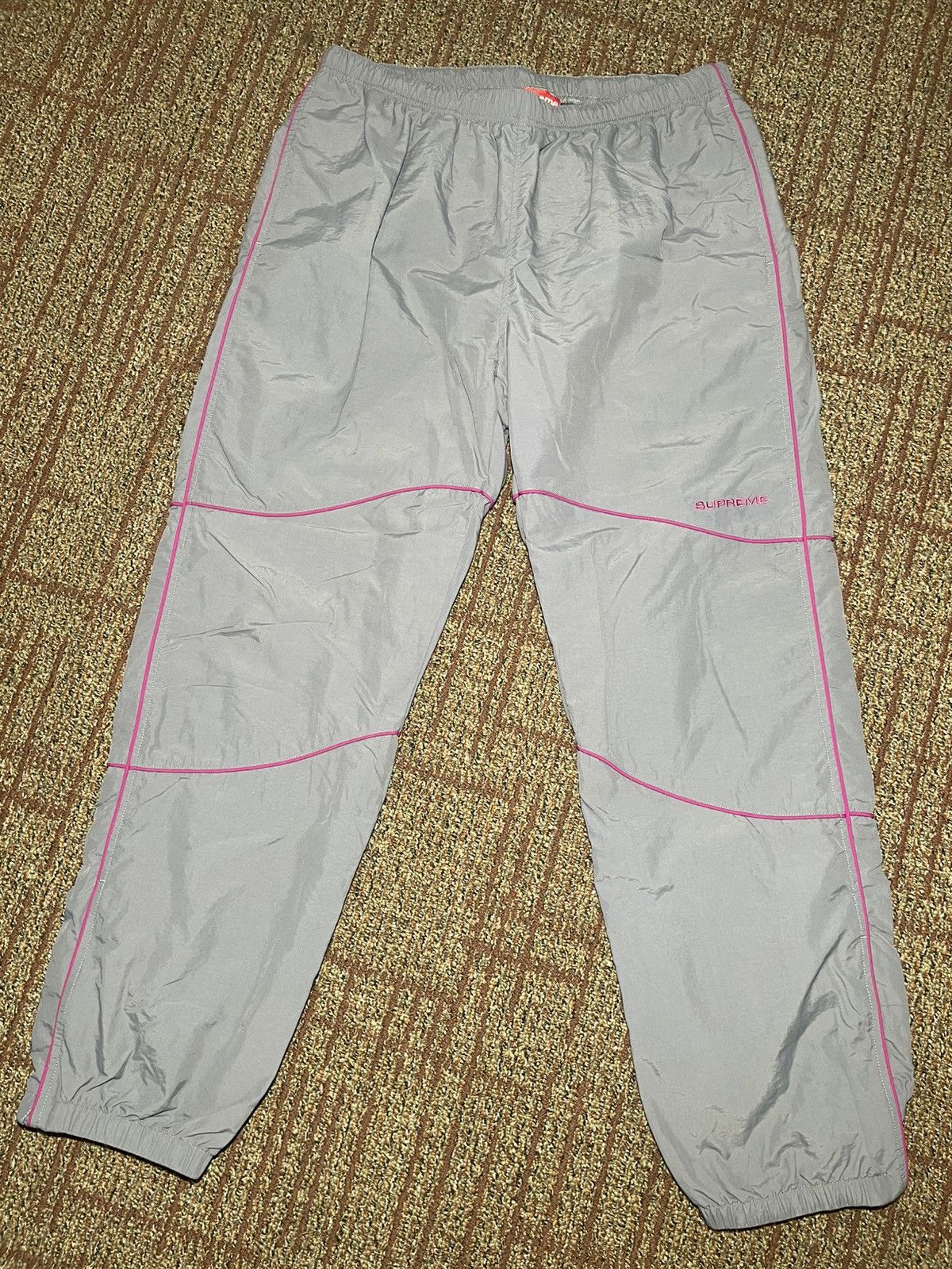 Supreme Supreme Piping Track Pant SS19 (Medium) Size US 34 / EU 50 - 1 Thumbnail