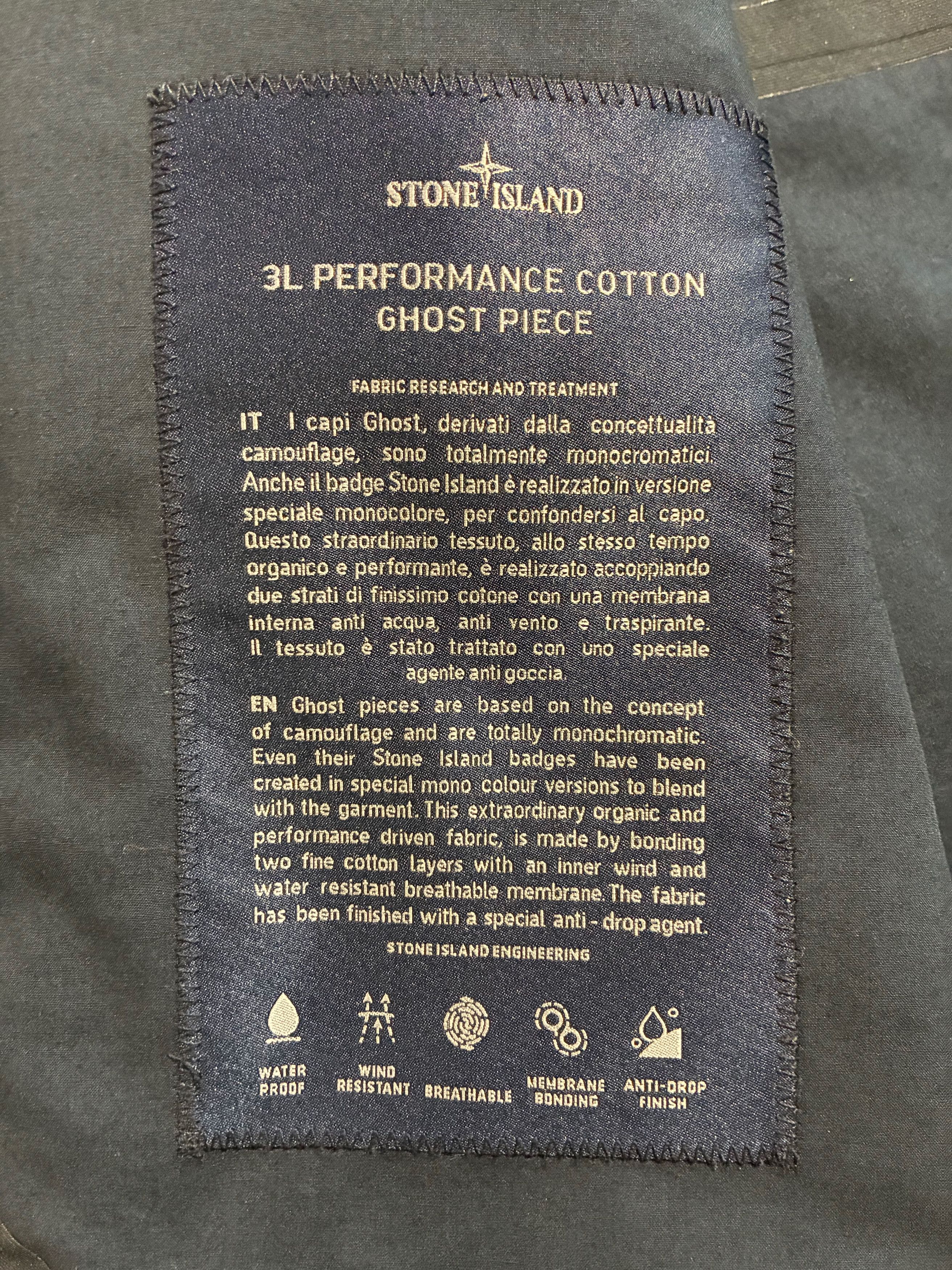 Stone Island Stone Island Ghost Field Jacket Size US XL / EU 56 / 4 - 15 Thumbnail