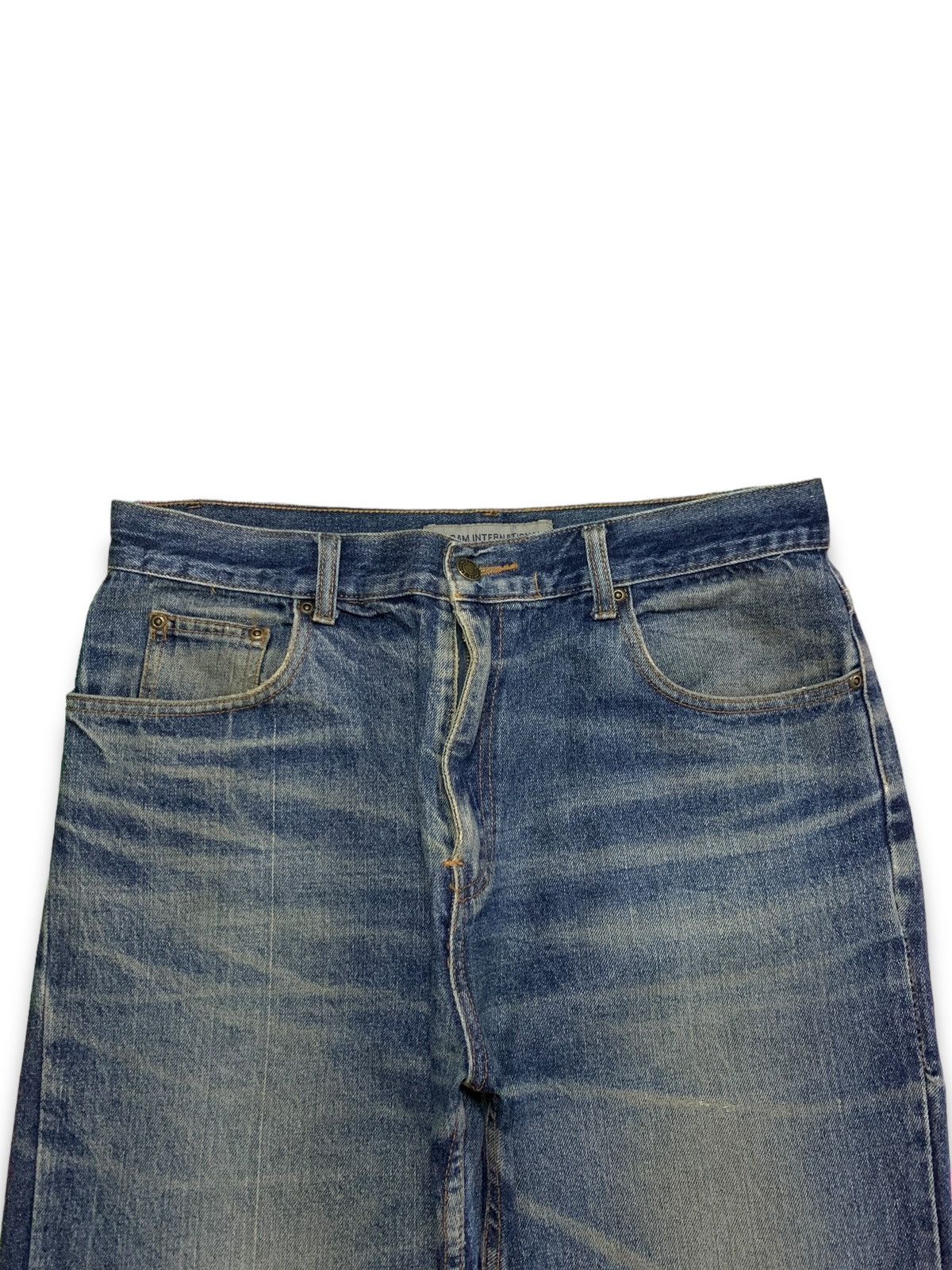 Japanese Brand Vintage Japanese Brand Mud Wash Distressed Baggy Jeans Size US 35 - 4 Thumbnail