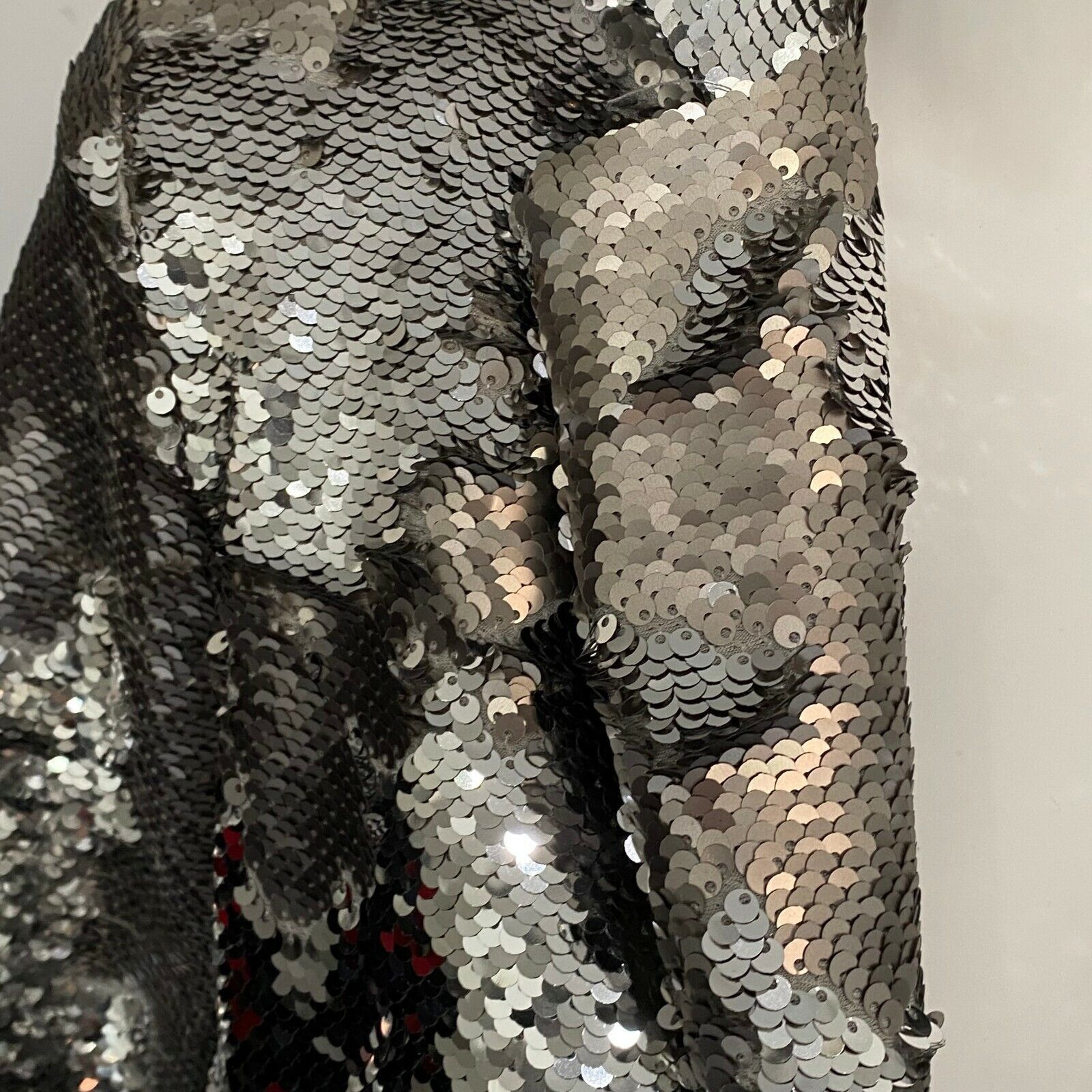 Libertine $3,850 SIGNED Silver Sequin 3/4 Sleeve Blazer Jacket Size M / US 6-8 / IT 42-44 - 8 Thumbnail