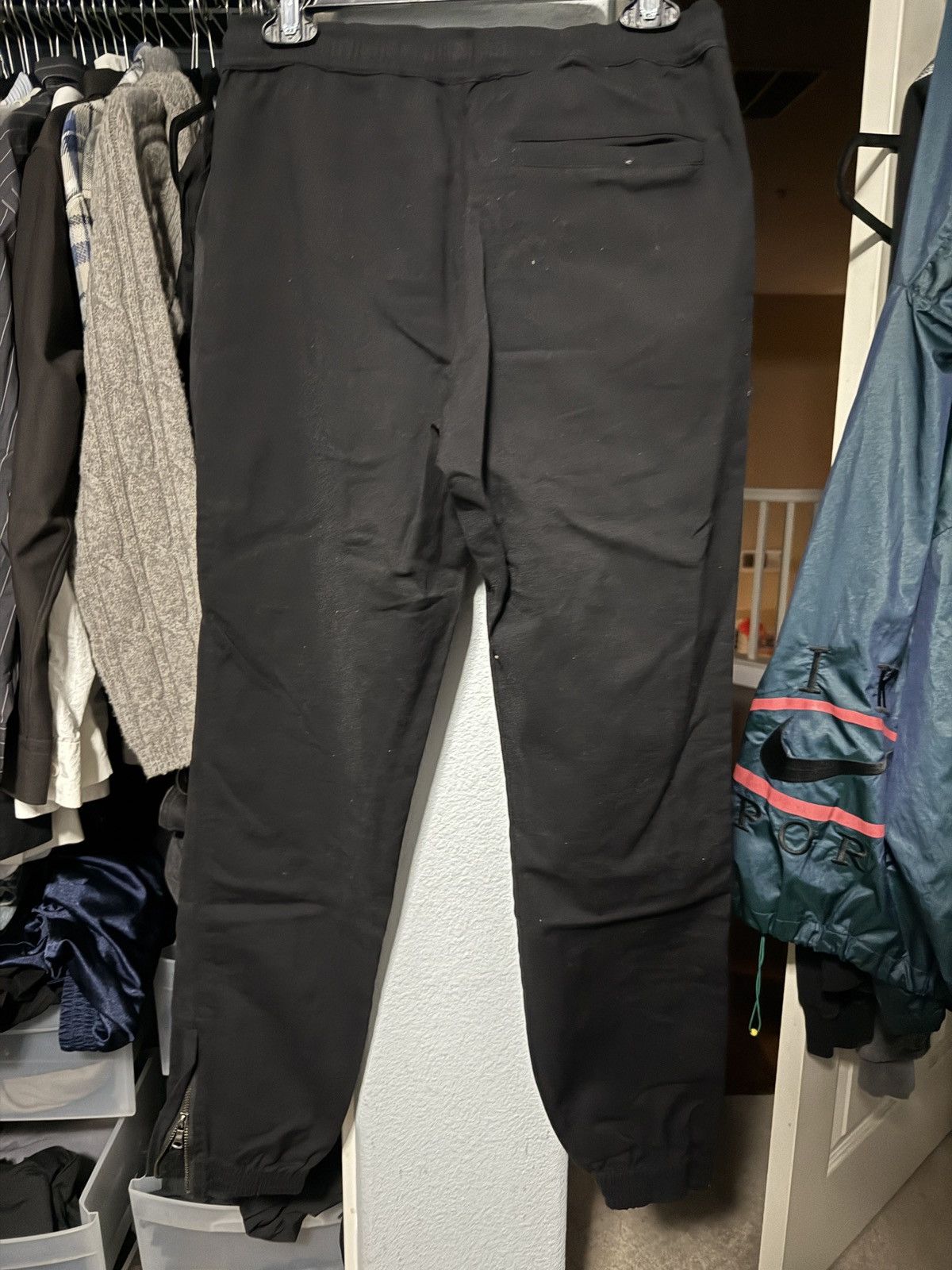 Other Spencer Badu Black Cargo Pocket Joggers Size US 30 / EU 46 - 2 Thumbnail