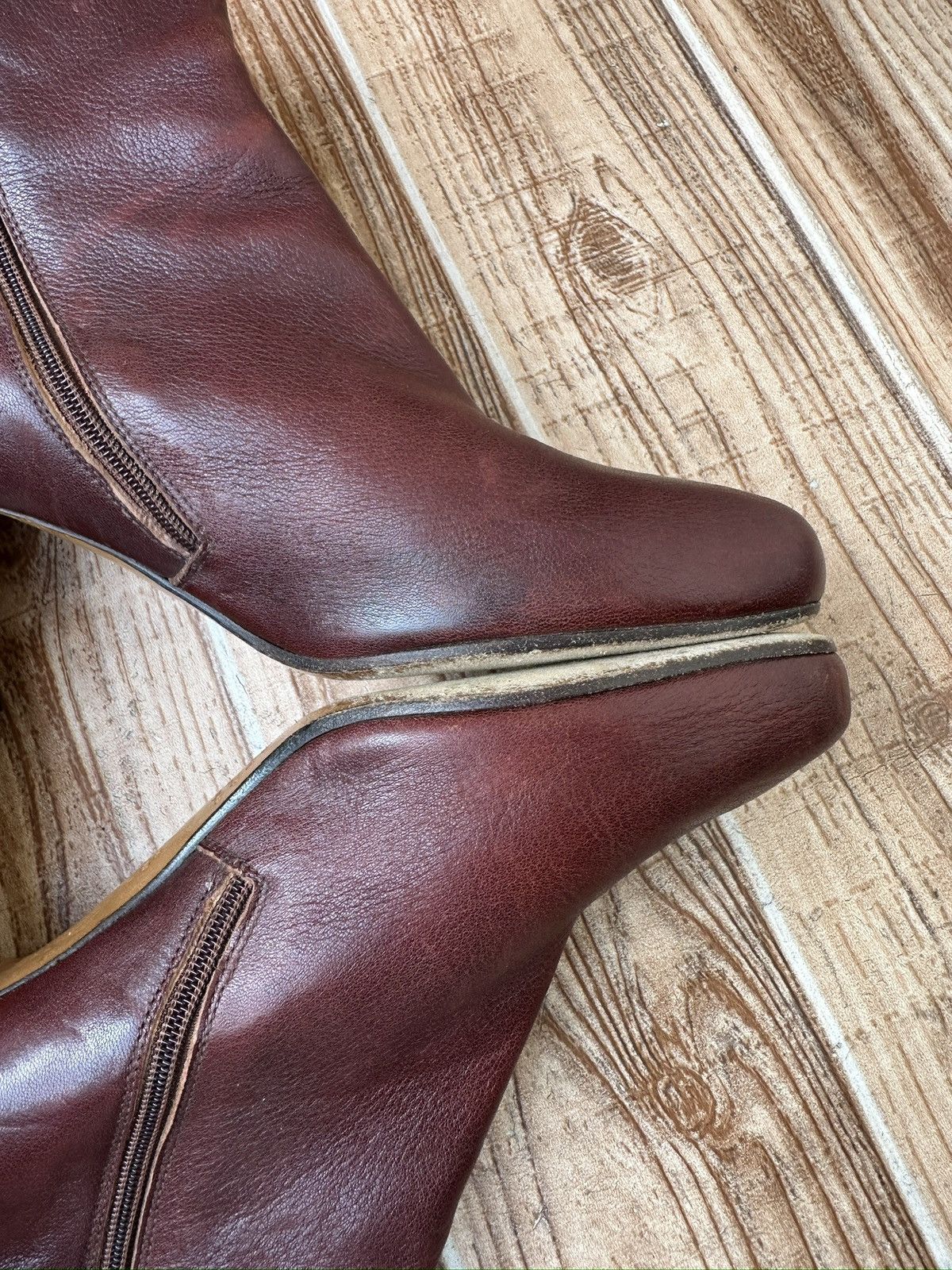 Maison Margiela Maison Martin Margiela Curved Heeled Boots Line 22 Size US 9 / IT 39 - 7 Thumbnail